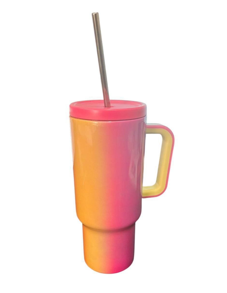 Termo de acero inoxidable con tapa rosca 1.2 l