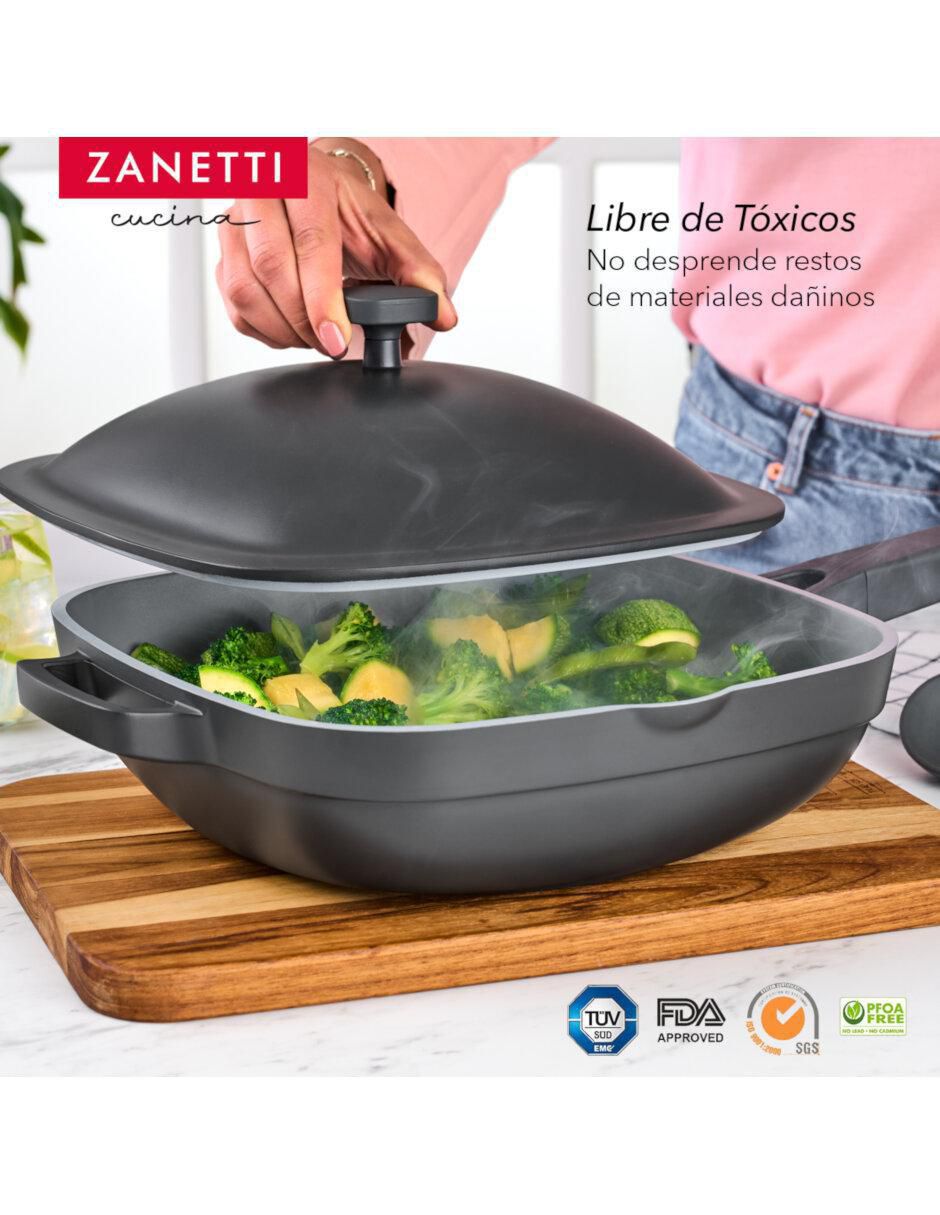 Sartén con tapa de cerámica 4