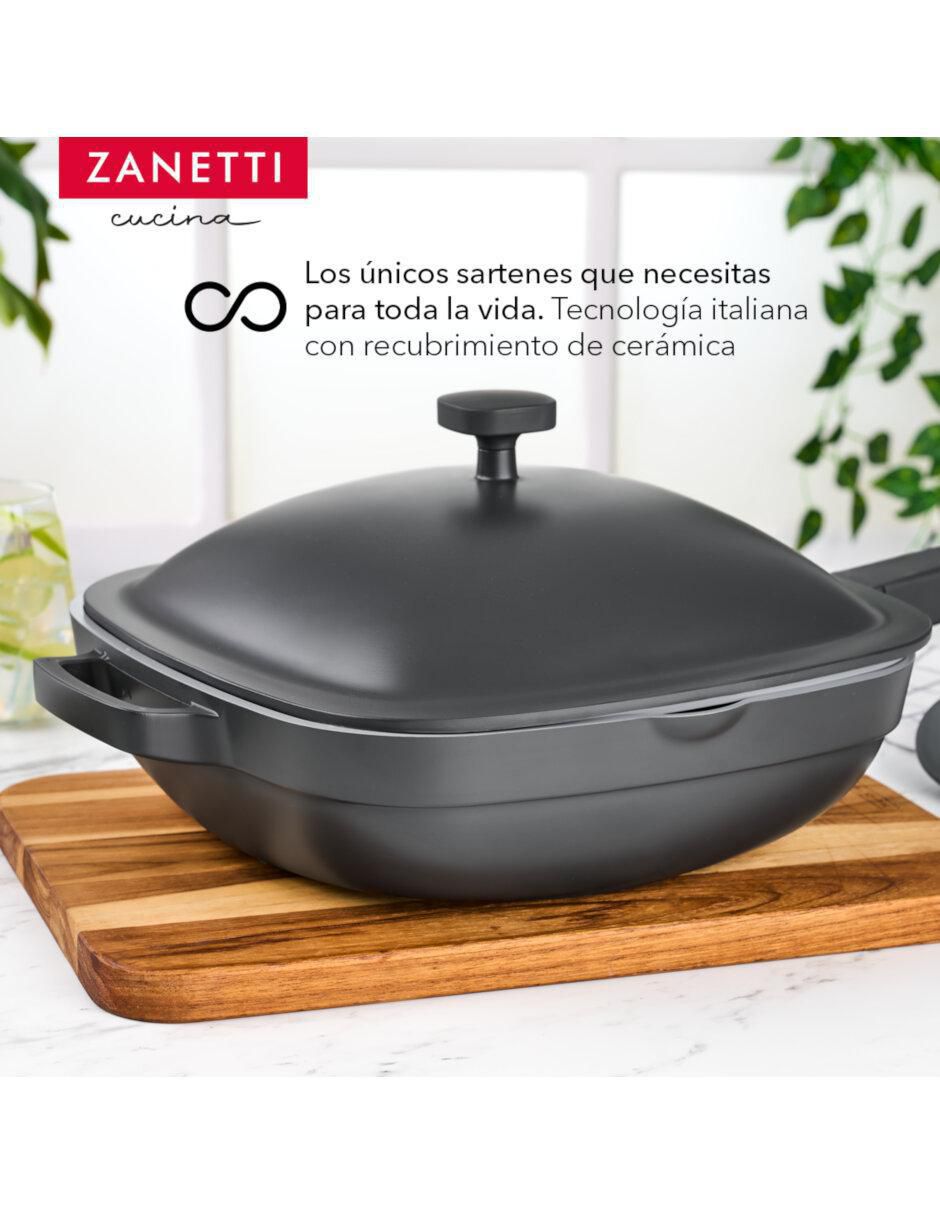 Sartén con tapa de cerámica 6