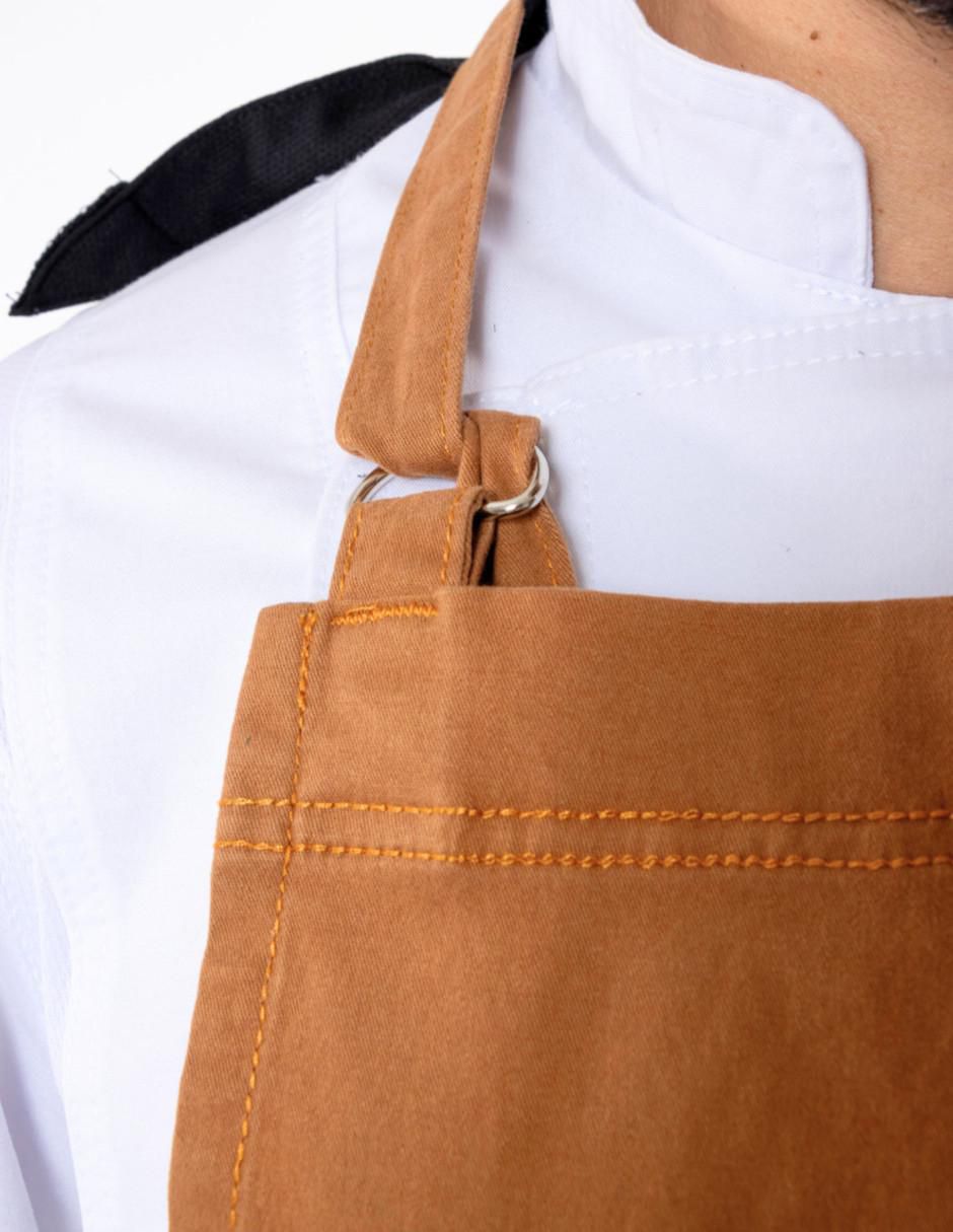 Delantal completo bravo business wear chef no aplica "de" algodón