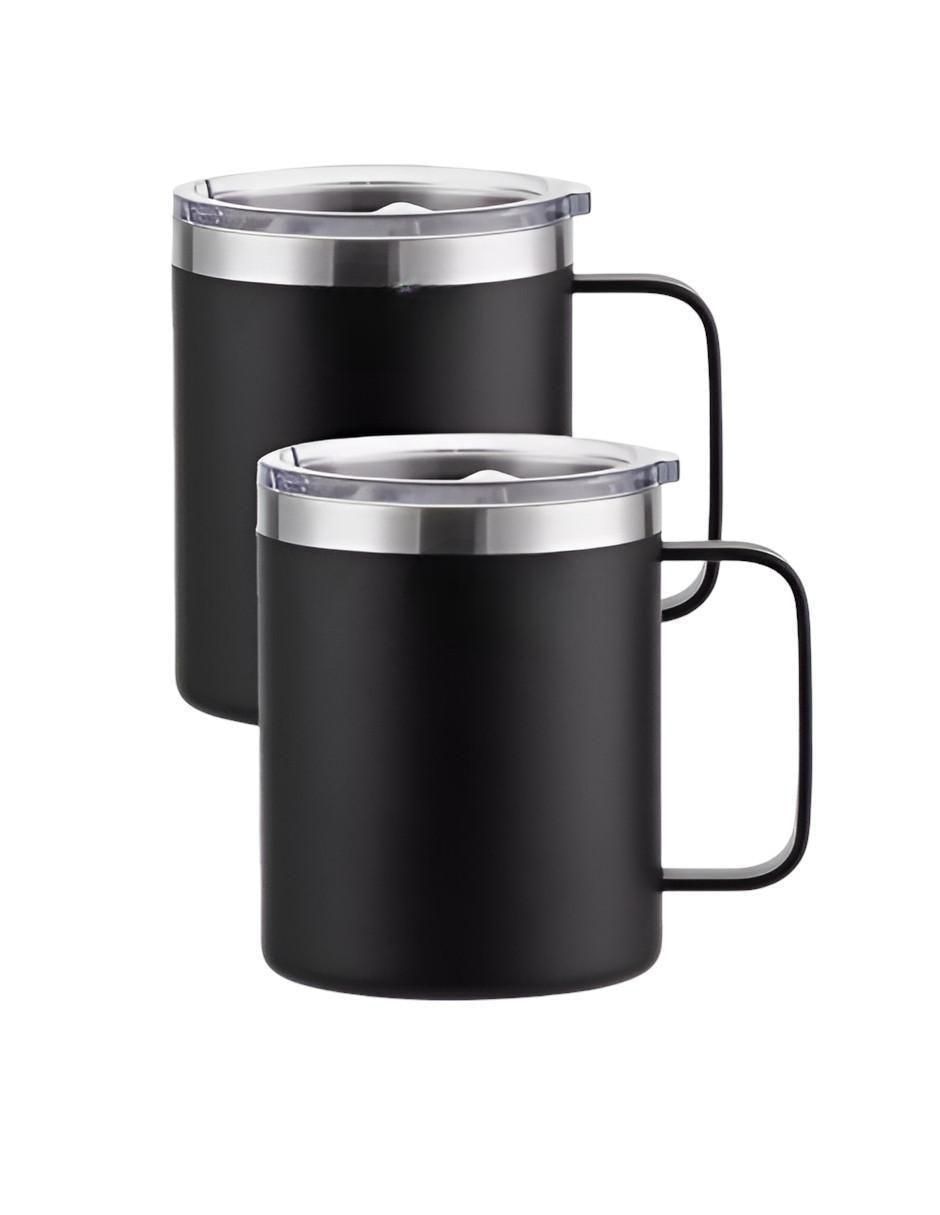 Termo de acero inoxidable con tapa flip top 400 ml Termo de acero inoxidable con tapa flip top 400 ml