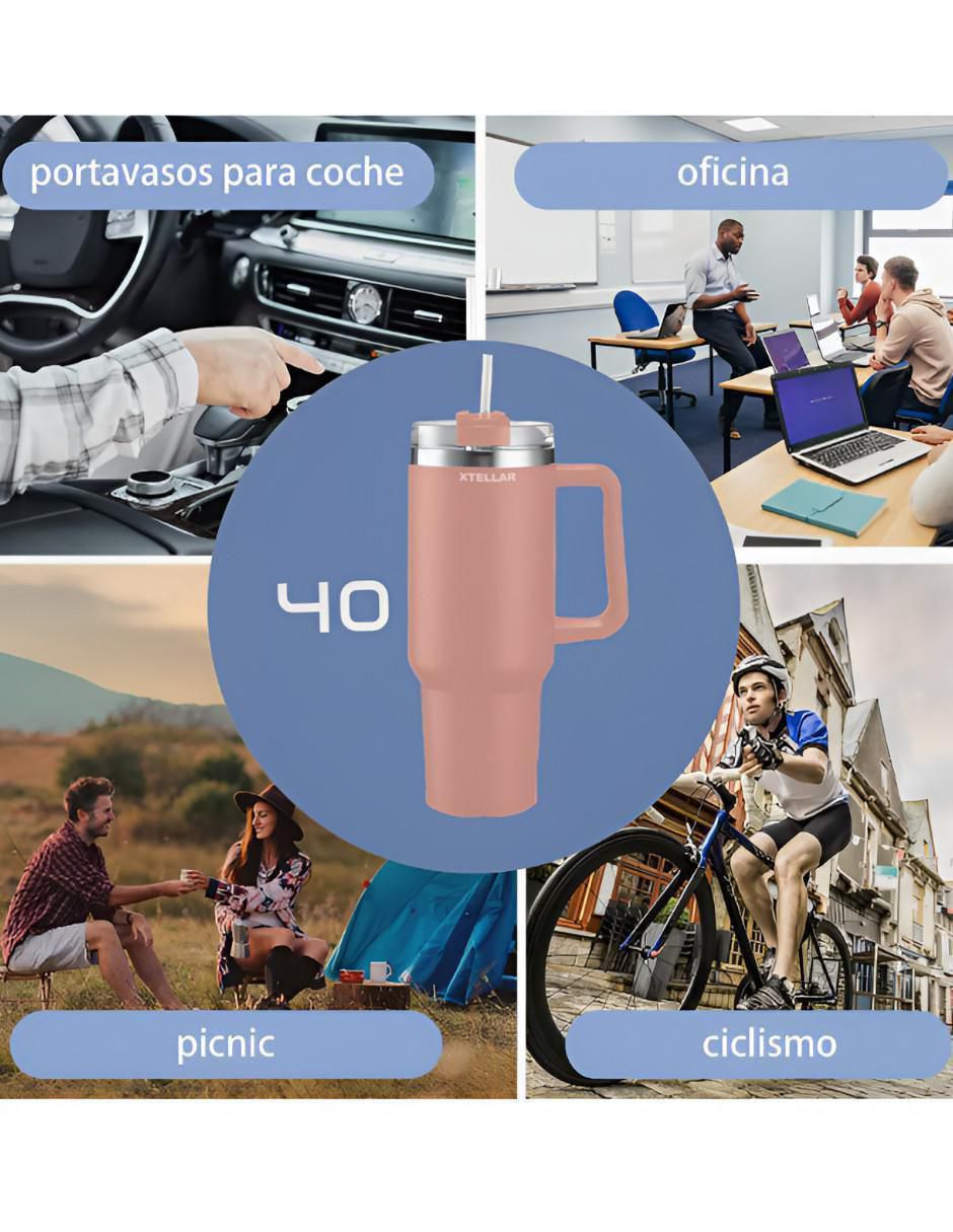 Termo de cero inoxidable con tapa flip top 2