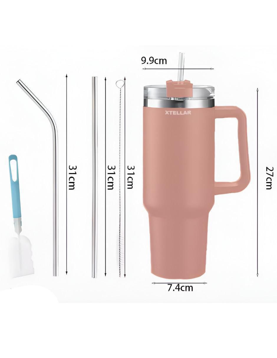 Termo de cero inoxidable con tapa flip top 4