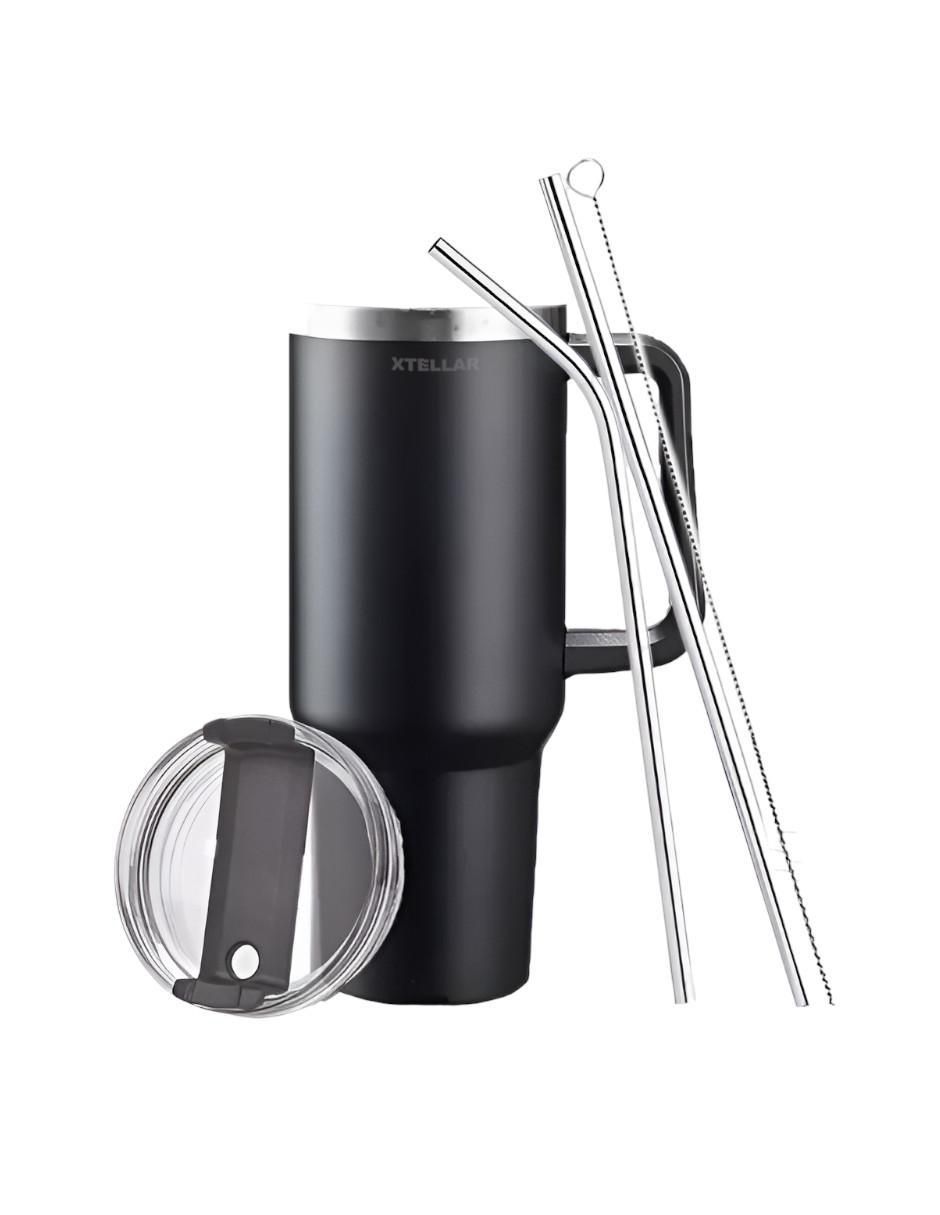Termo de acero inoxidable con tapa flip top 1.1 L