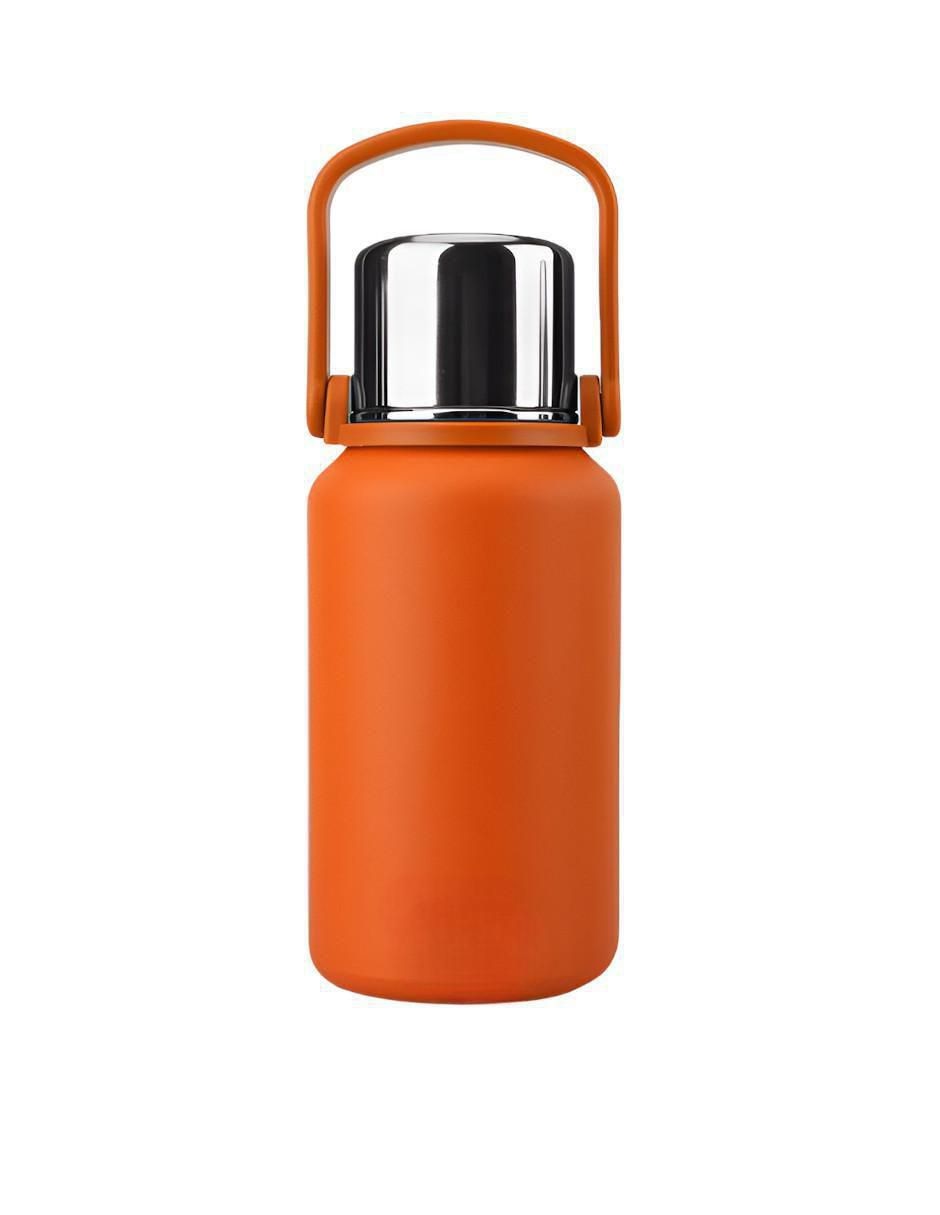 Termo de acero inoxidable con tapa rosca 1 L