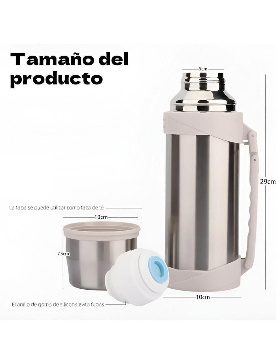 Termo de acero inoxidable sin familia o colección "con tapa" rosca 1.2 l 3