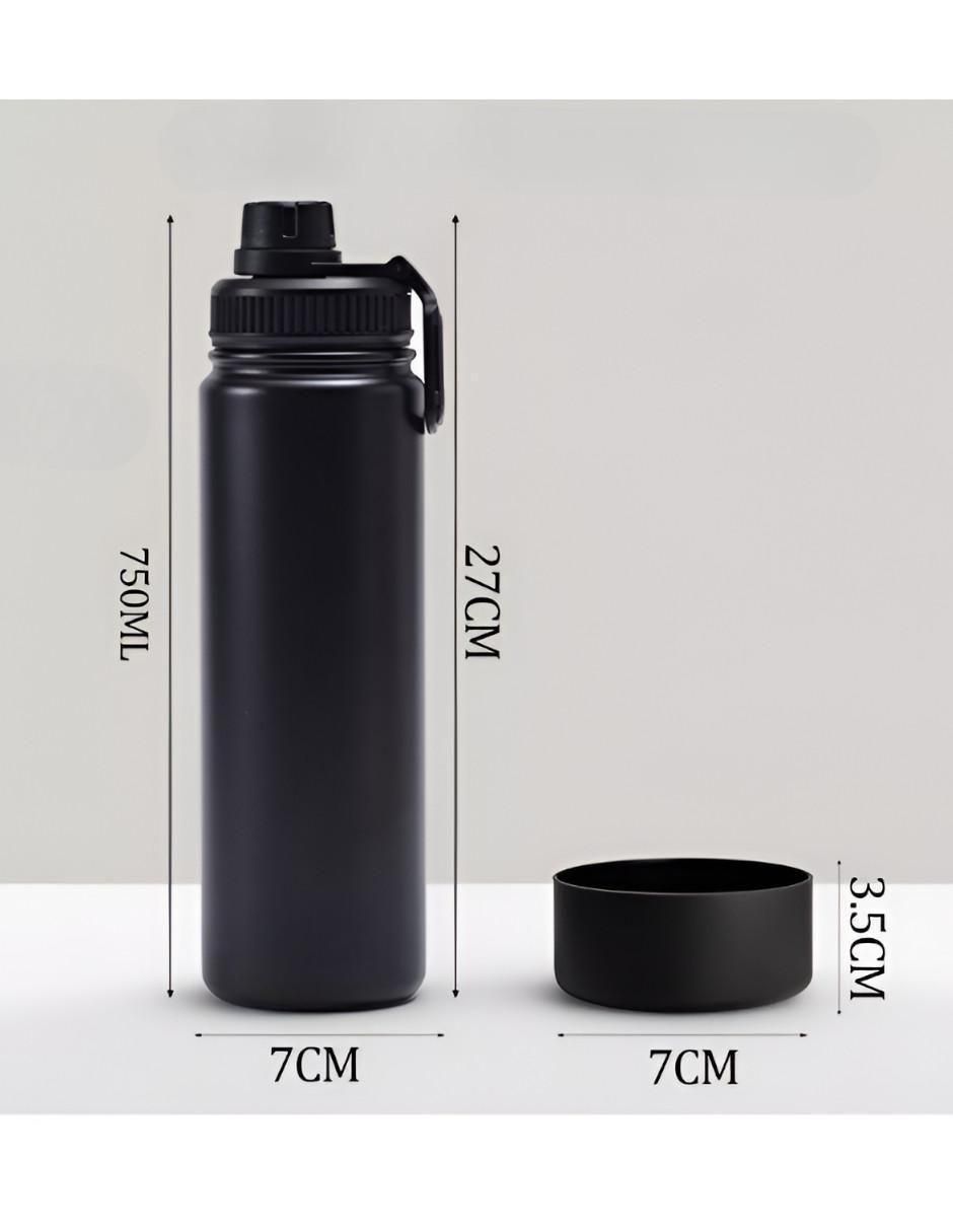 Termo de acero inoxidable con tapa rosca 750 ml 3