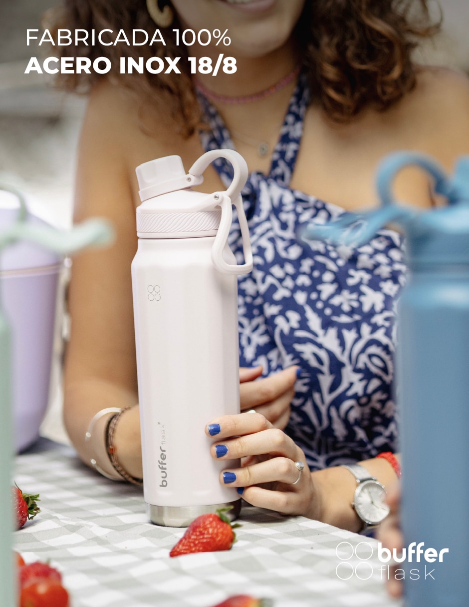 Termo buffer "de" acero inoxidable no aplica "con tapa" rosca 1 l