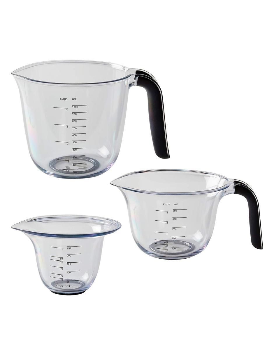 Set taza medidora Classic de plástico 8 piezas 3