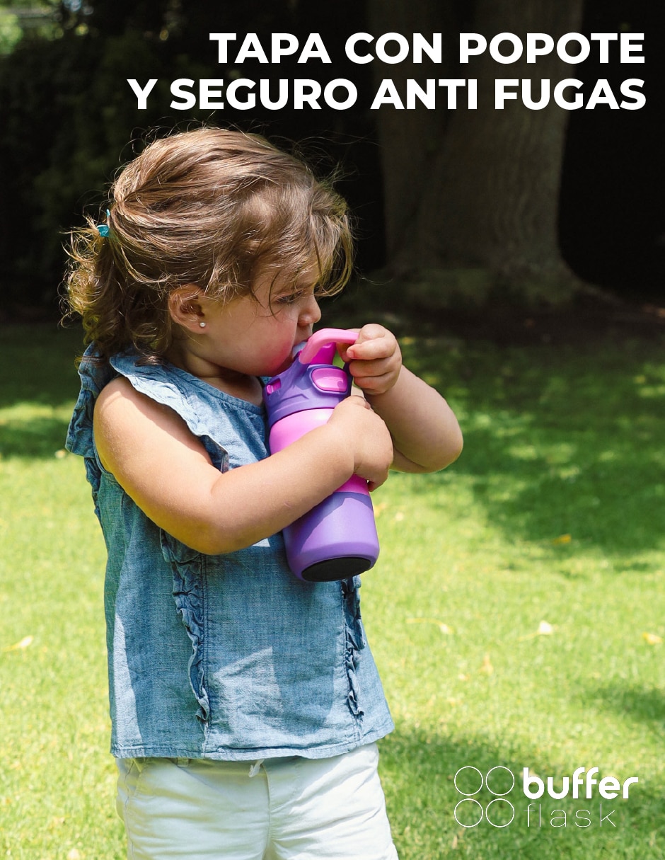 Termo buffer "de" acero inoxidable sin familia o colección "con tapa" rosca 350 ml