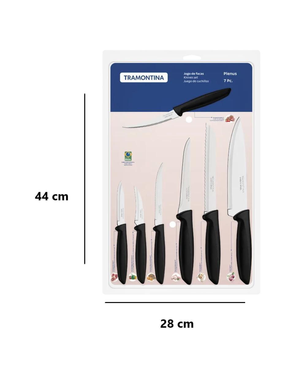 Set de cuchillos utilitario plenus 7 piezas 6