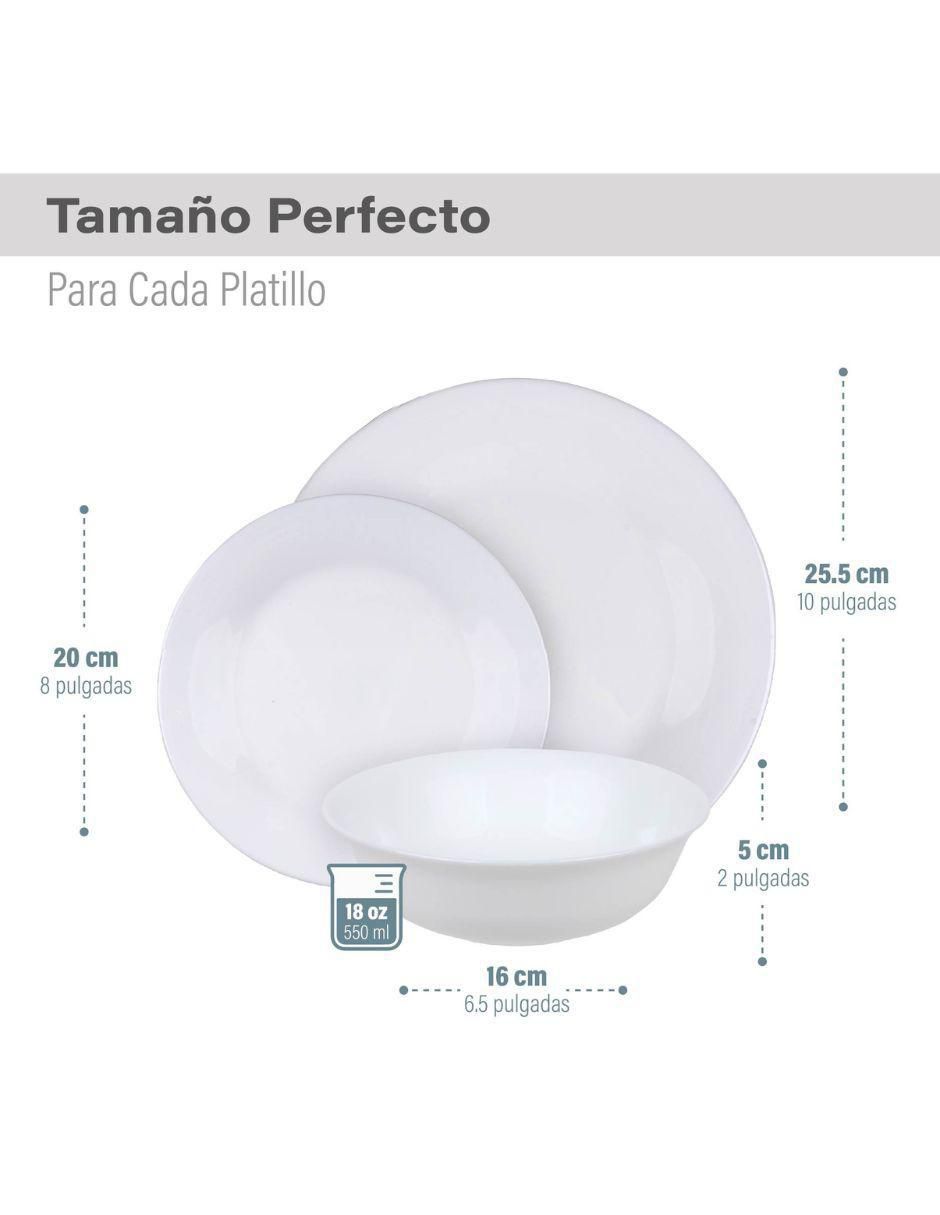 Vajilla cerrada de vidrio para 6 personas 5