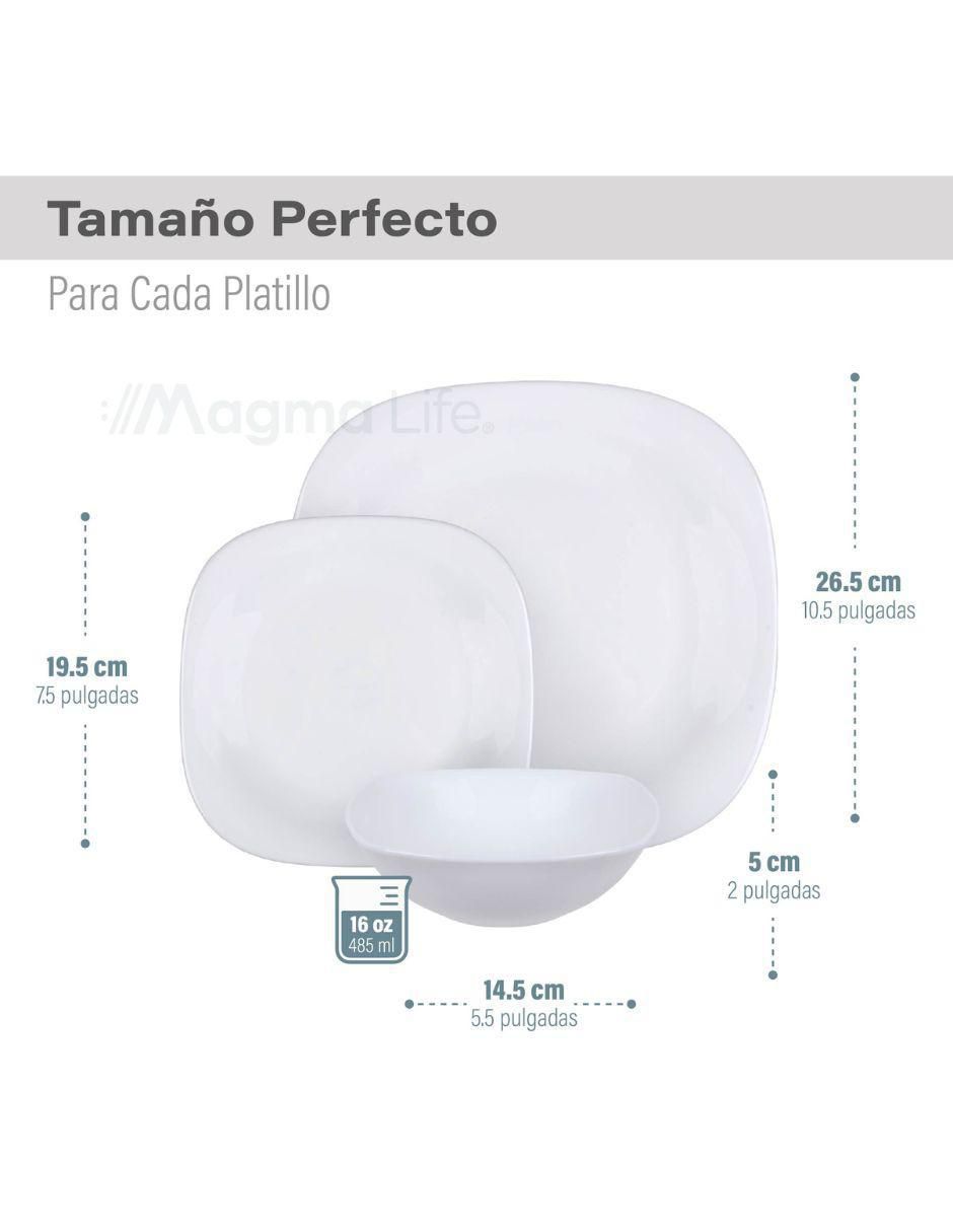Vajilla cerrada de vidrio para 6 personas 5