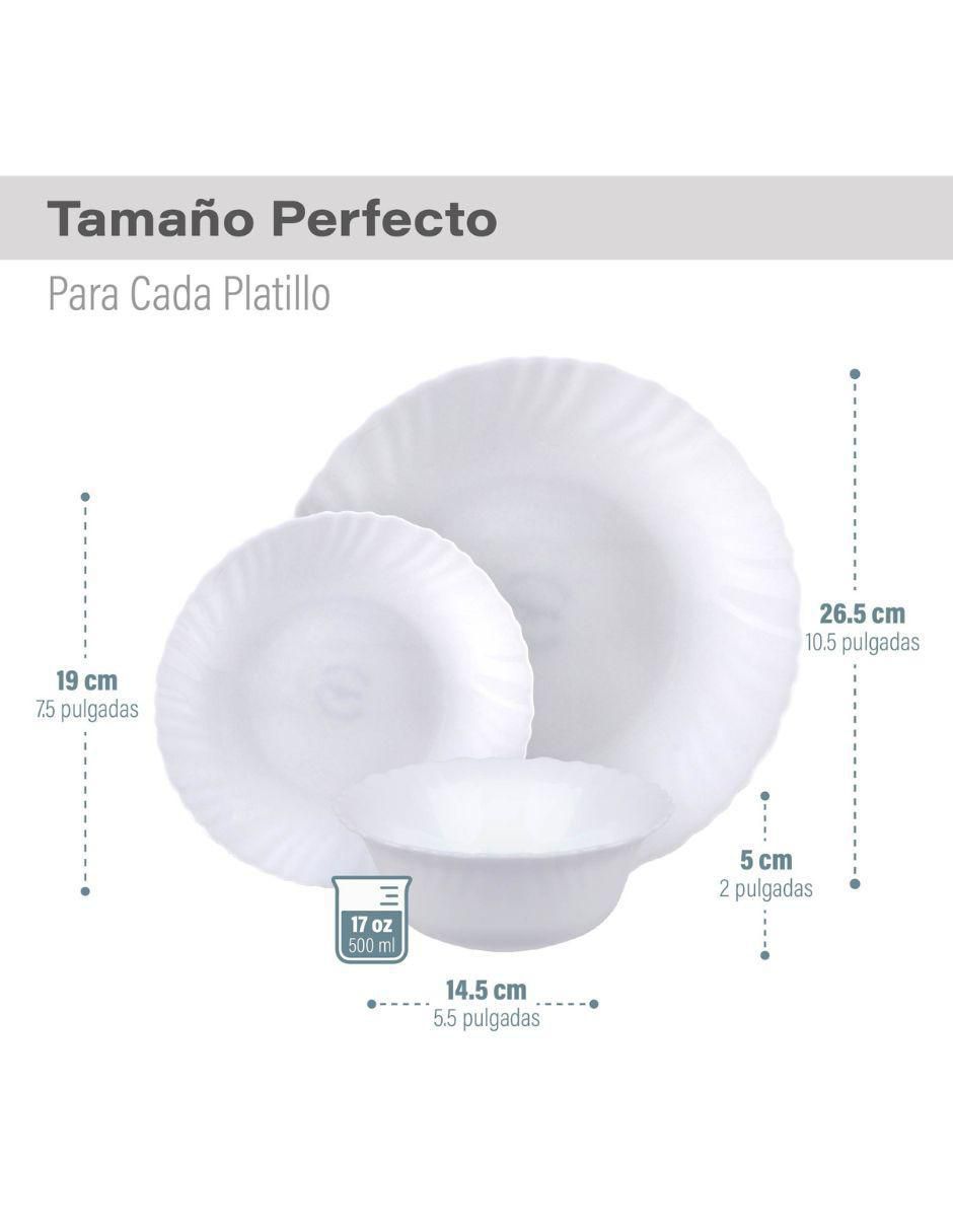 Vajilla cerrada de vidrio para 6 personas 5