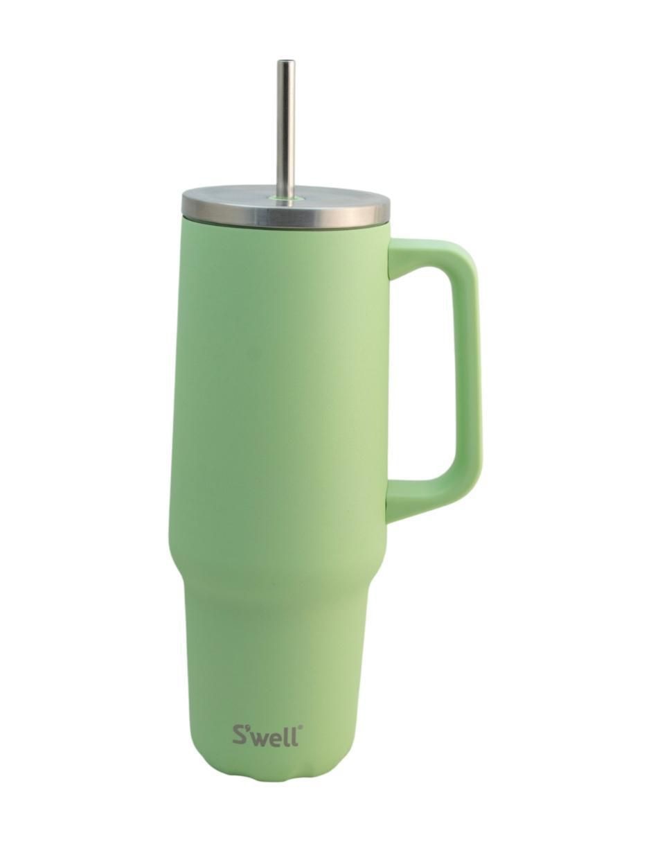 Termo doble pared de acero inoxidable Tumbler con tapa rosca Termo doble pared de acero inoxidable Tumbler con tapa rosca