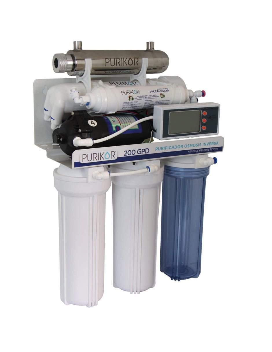 Filtro purificador de agua PKRO200-6UVPM 2