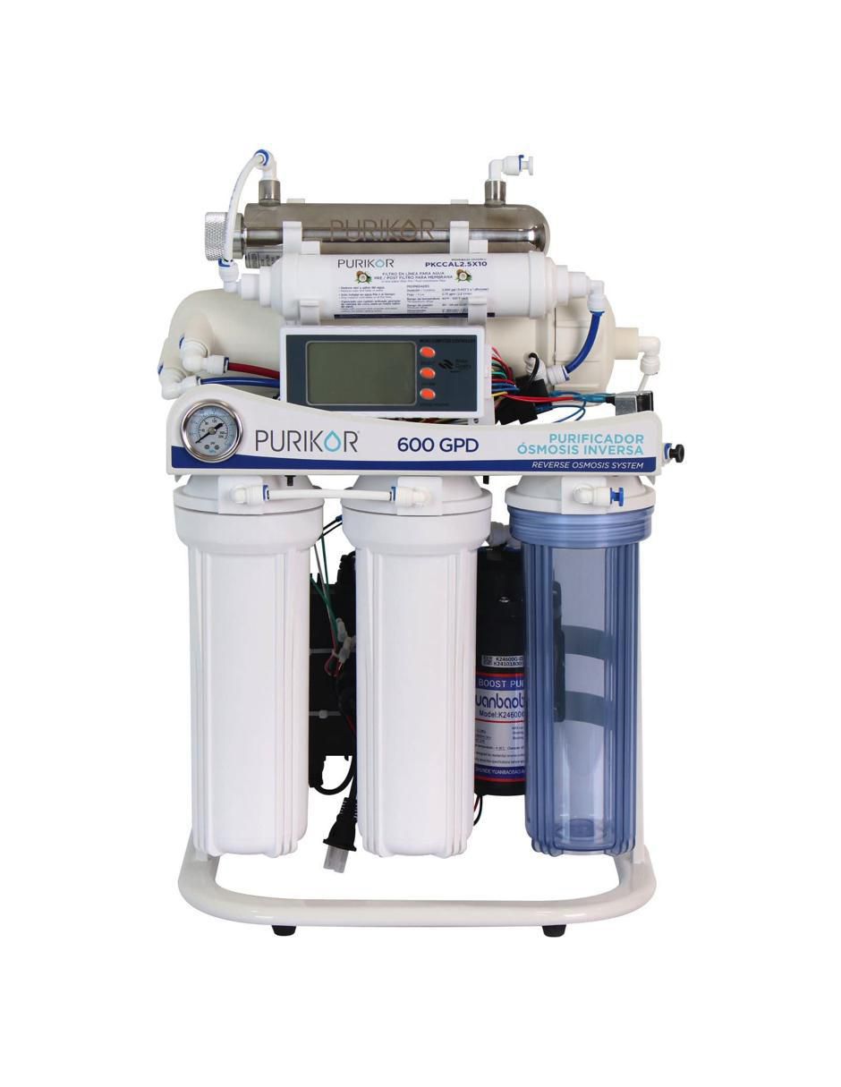 Filtro purificador de agua PKRO600-6UVPM Filtro purificador de agua PKRO600-6UVPM