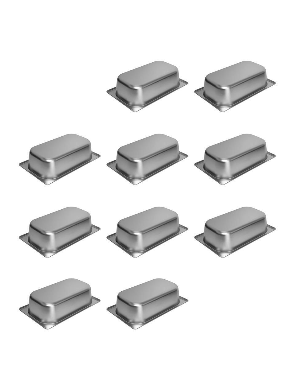 Charola multiusos de acero inoxidable 6