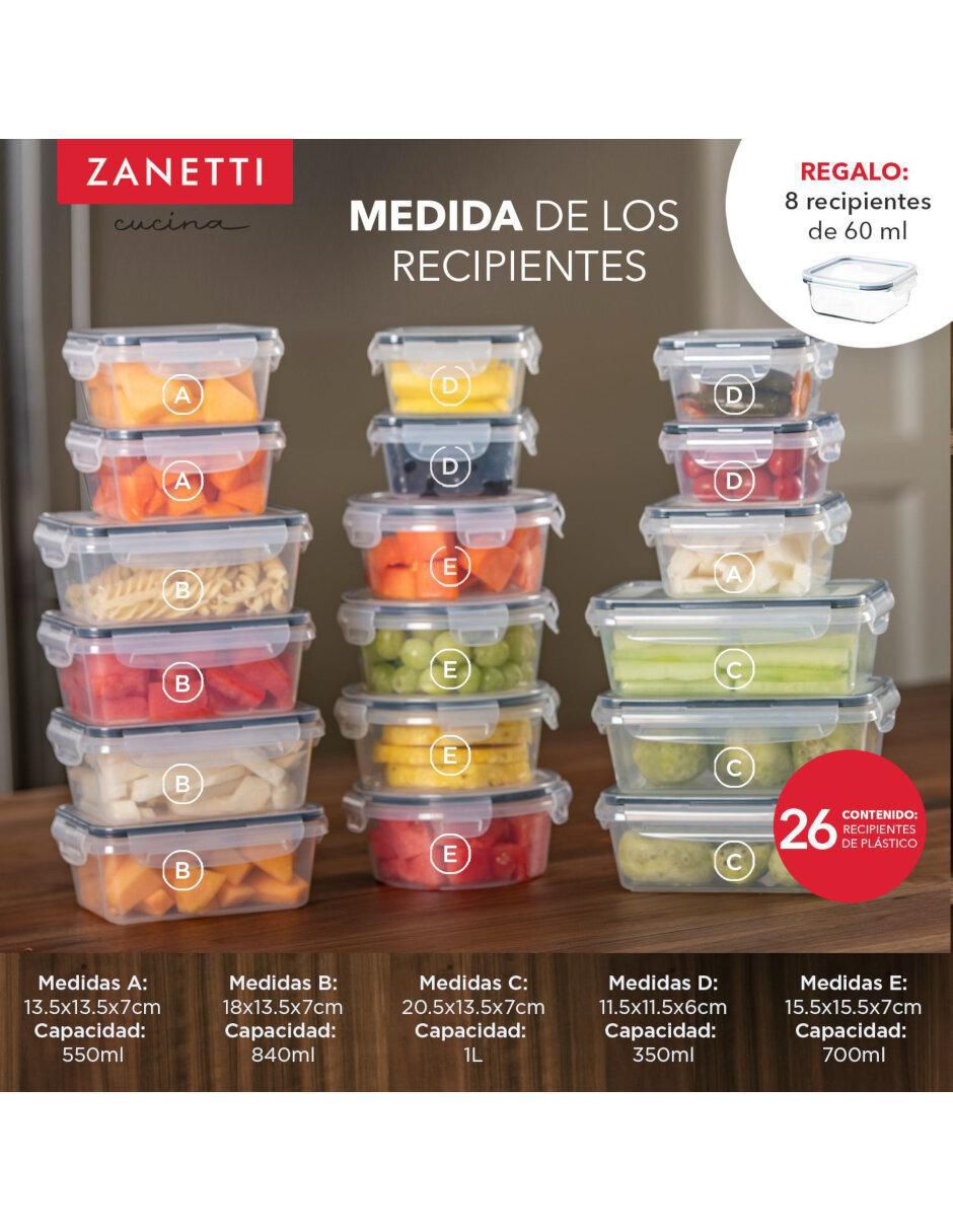 Set contenedores 26 piezas 7