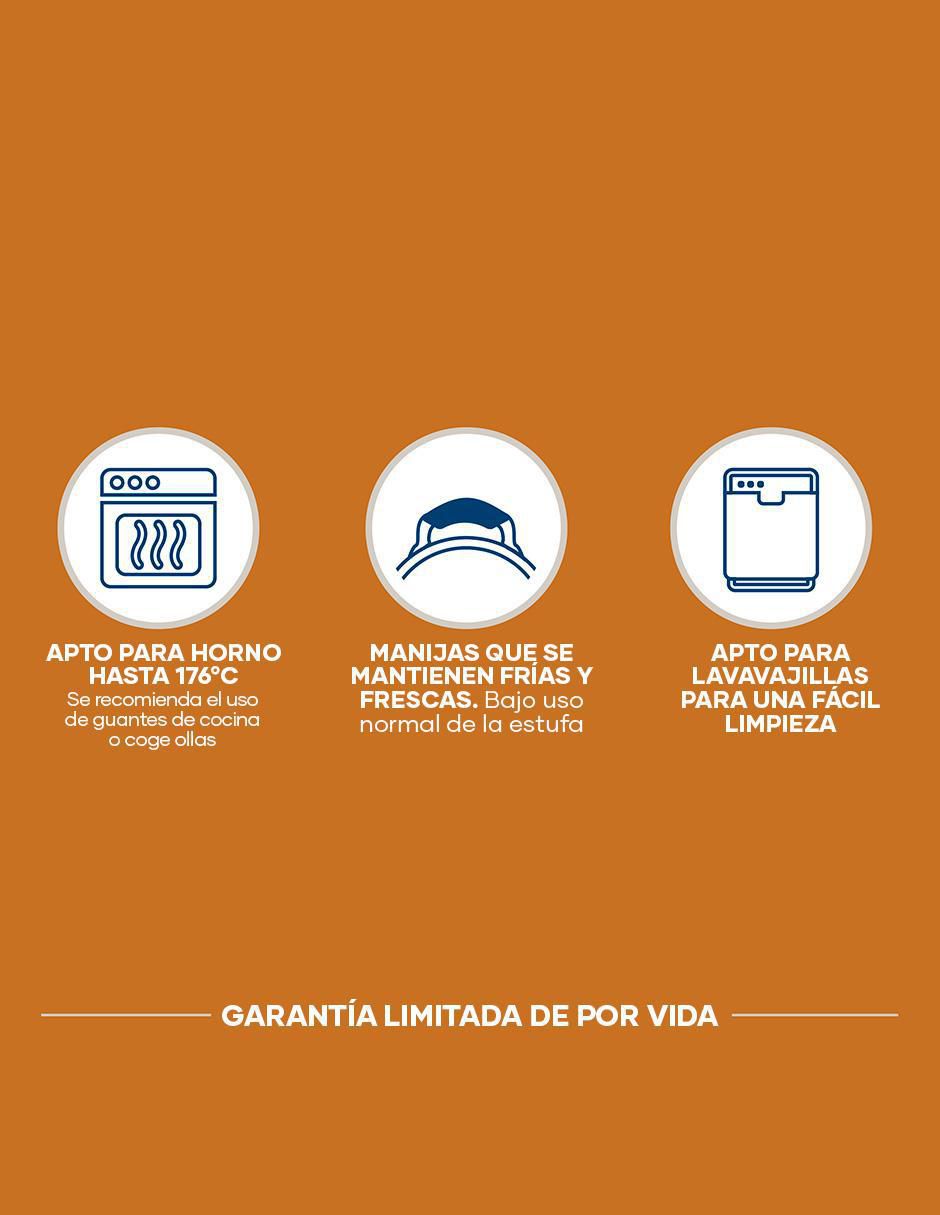 Sartén Easy Clean de aluminio 9