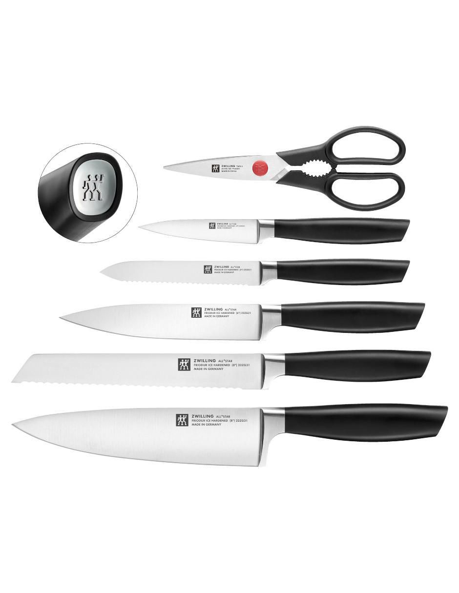 Set de cuchillos utilitario all star 7 piezas 2