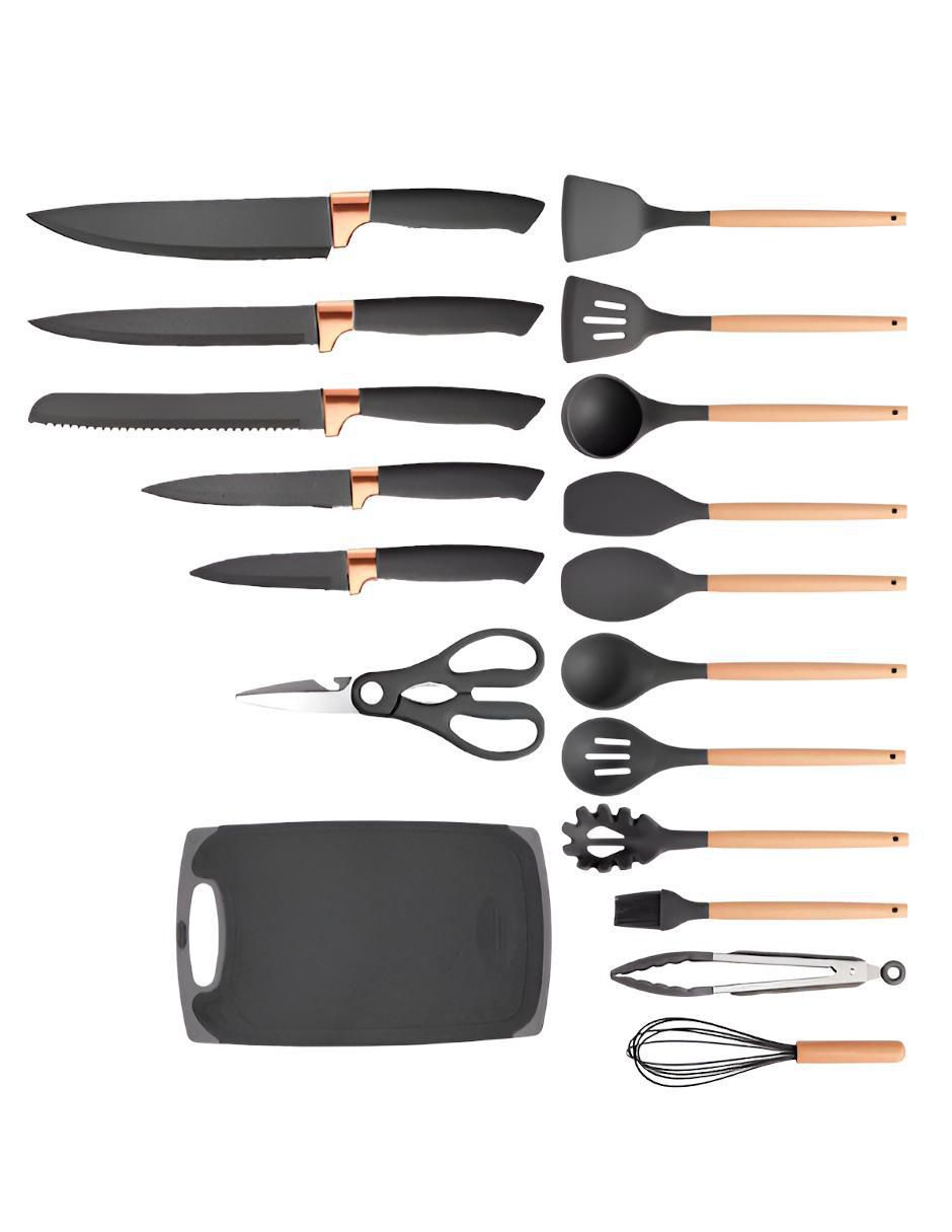 Set cuchillos utilitario 19 piezas