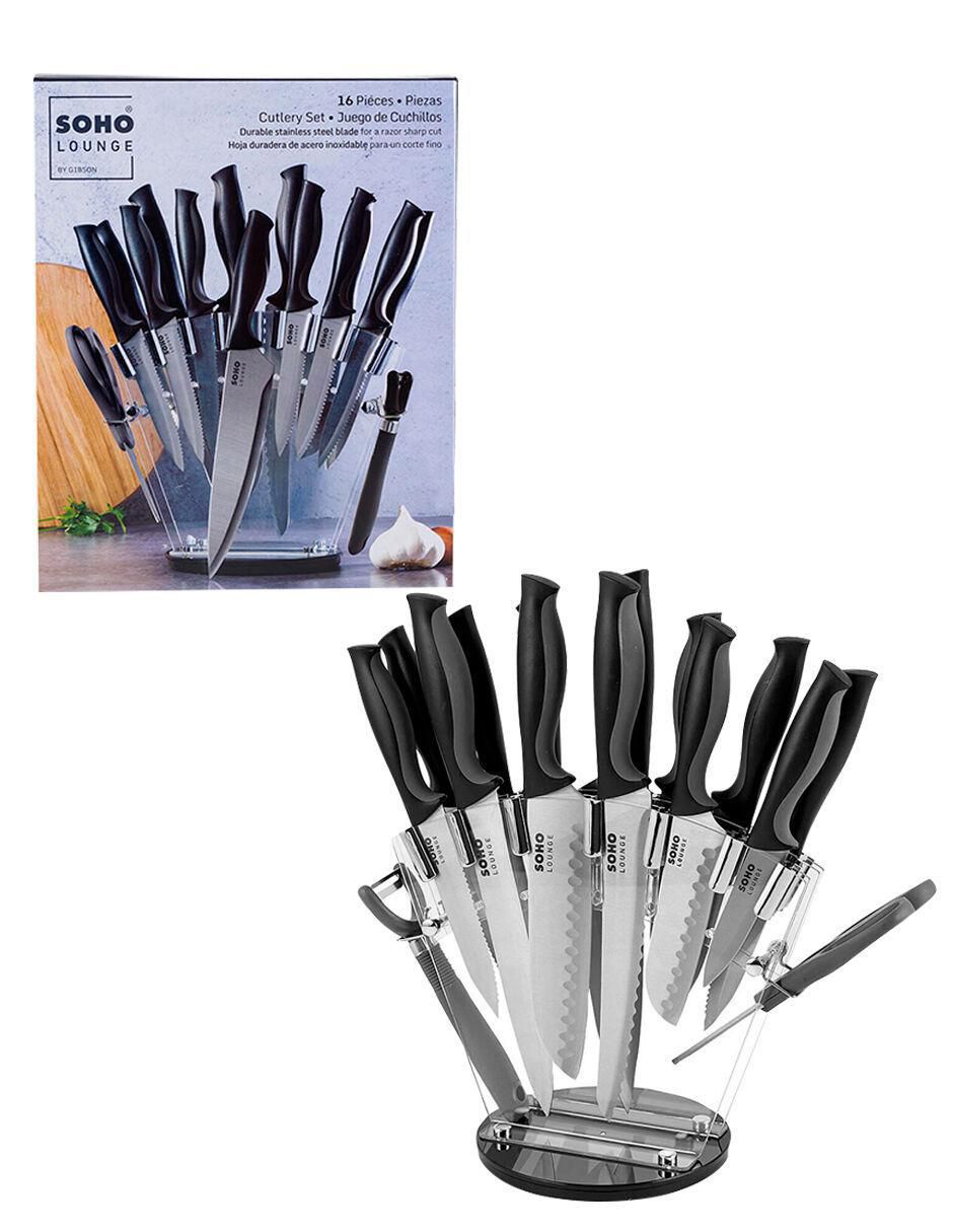 Set de cuchillos utilitario 16 piezas Set de cuchillos utilitario 16 piezas