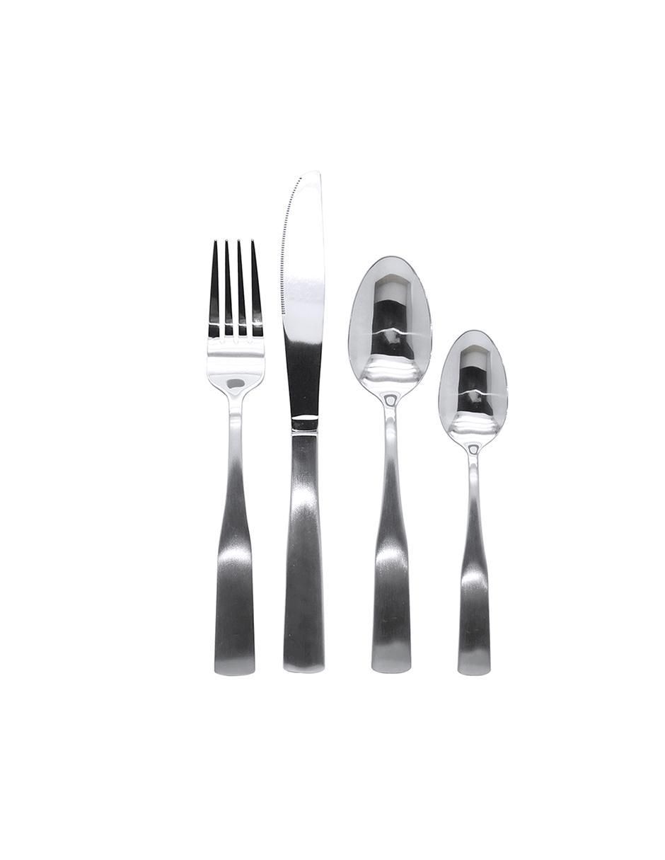 Set cubiertos Moon de acero inoxidable 16 piezas 3