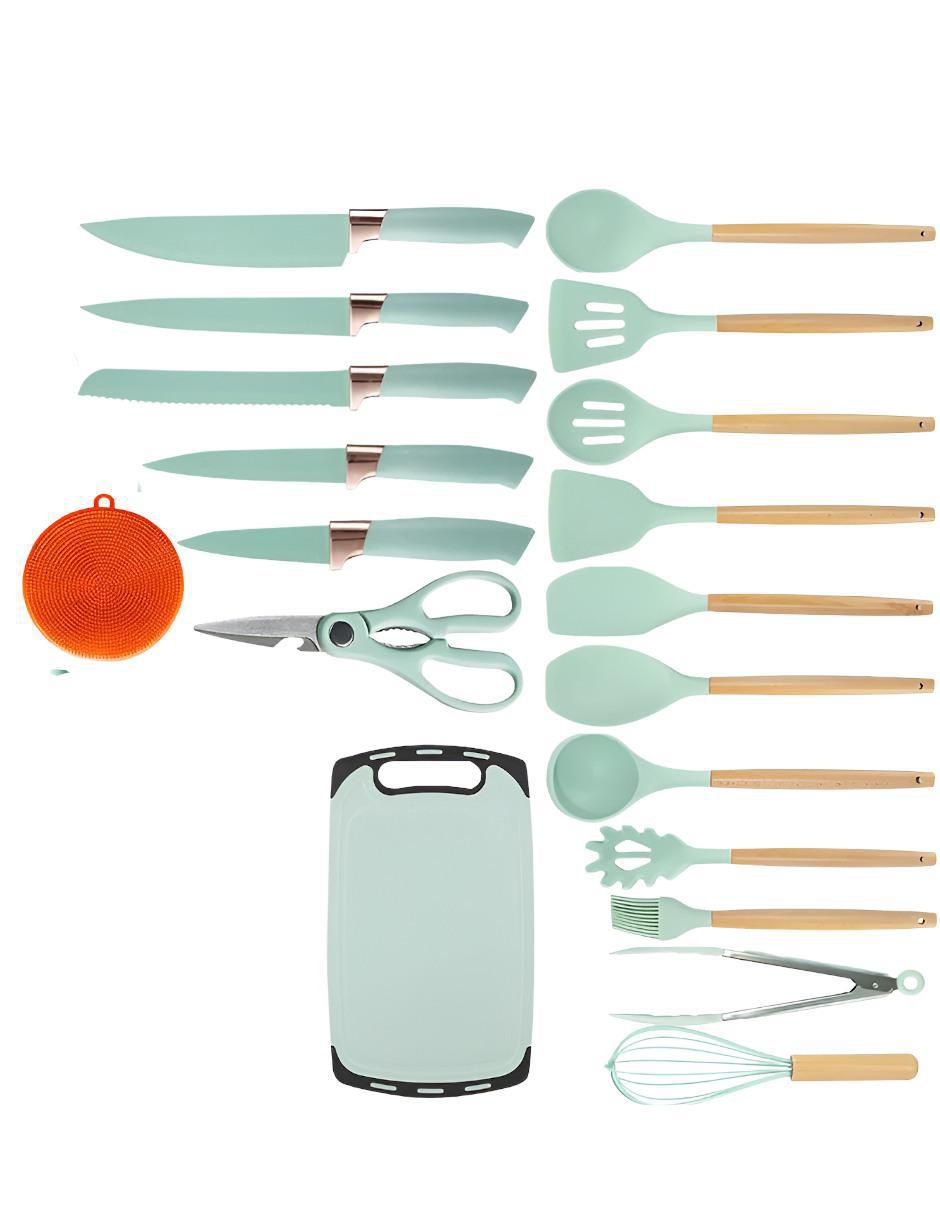 Set cuchillos utilitario 19 piezas