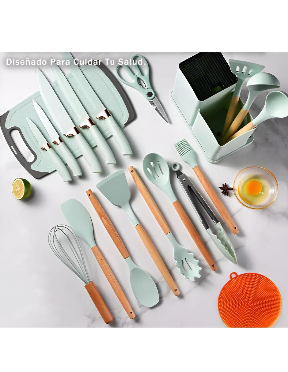 Set cuchillos utilitario 19 piezas 4