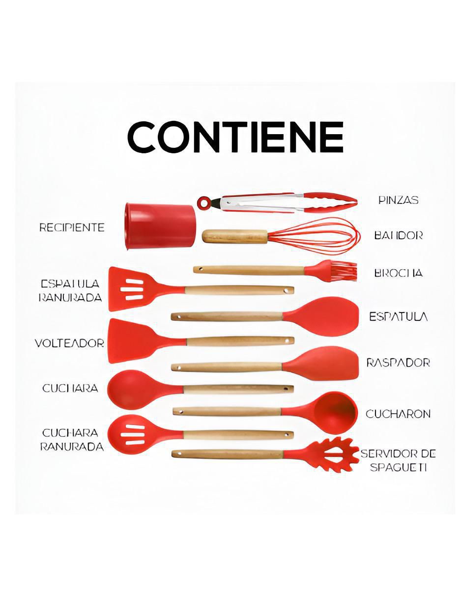 Set espátulas de silicón 2