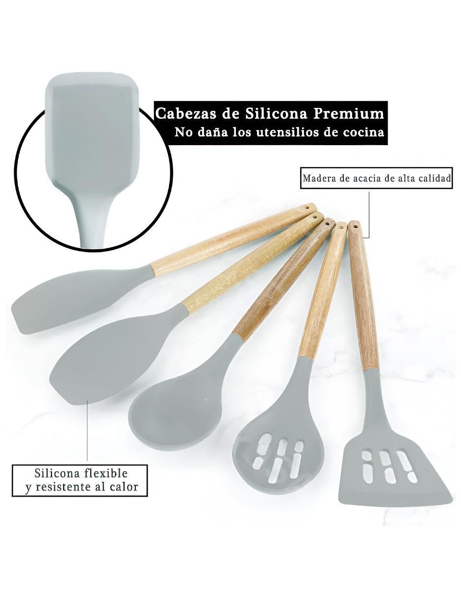 Set espátulas de silicón 3