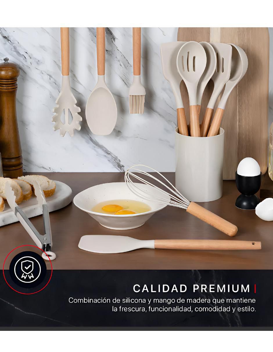 Set espátulas de silicón 2