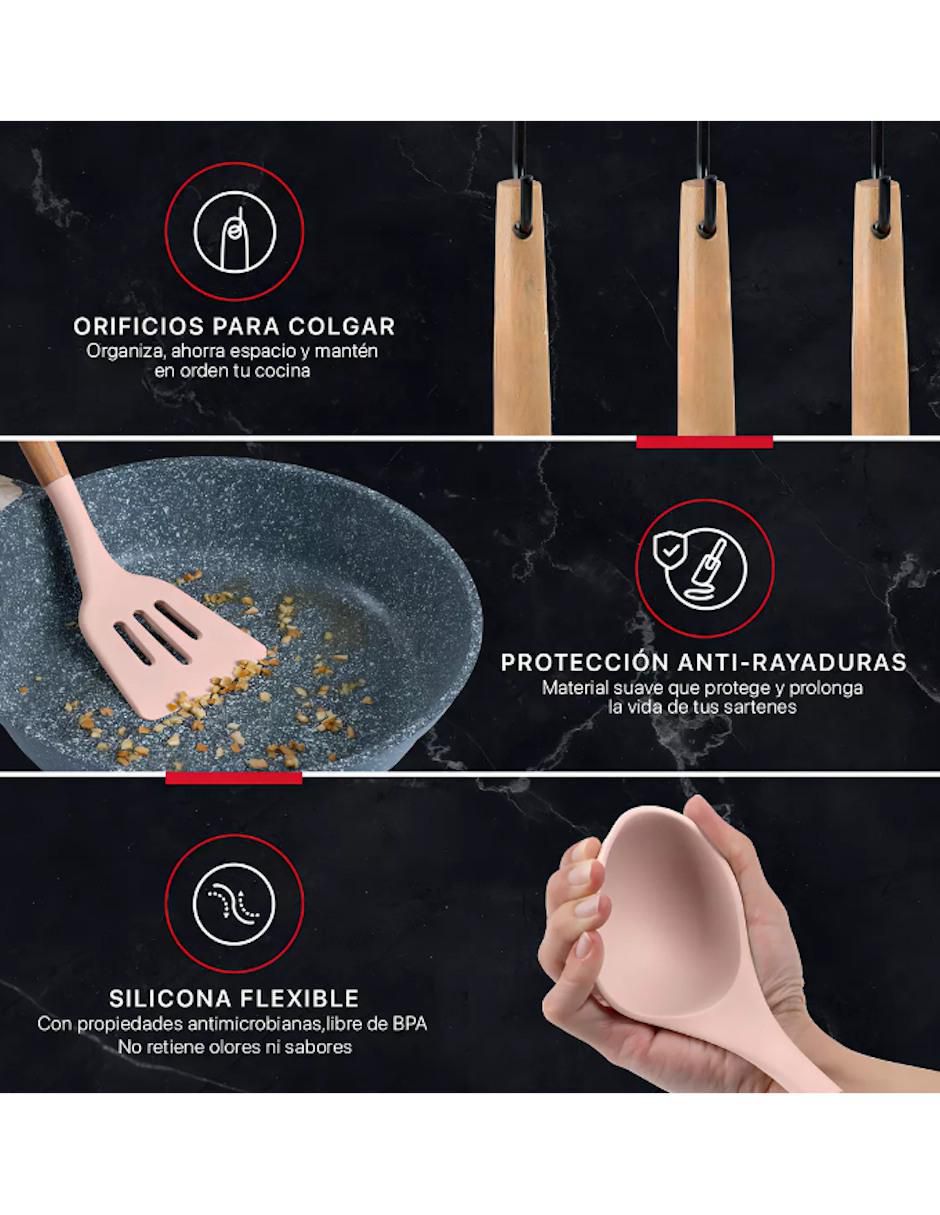 Set espátulas de silicón 2