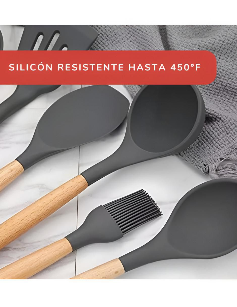 Set espátulas de silicón 4