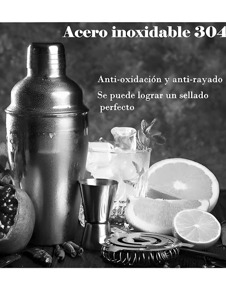 Coctelera de acero inoxidable 2