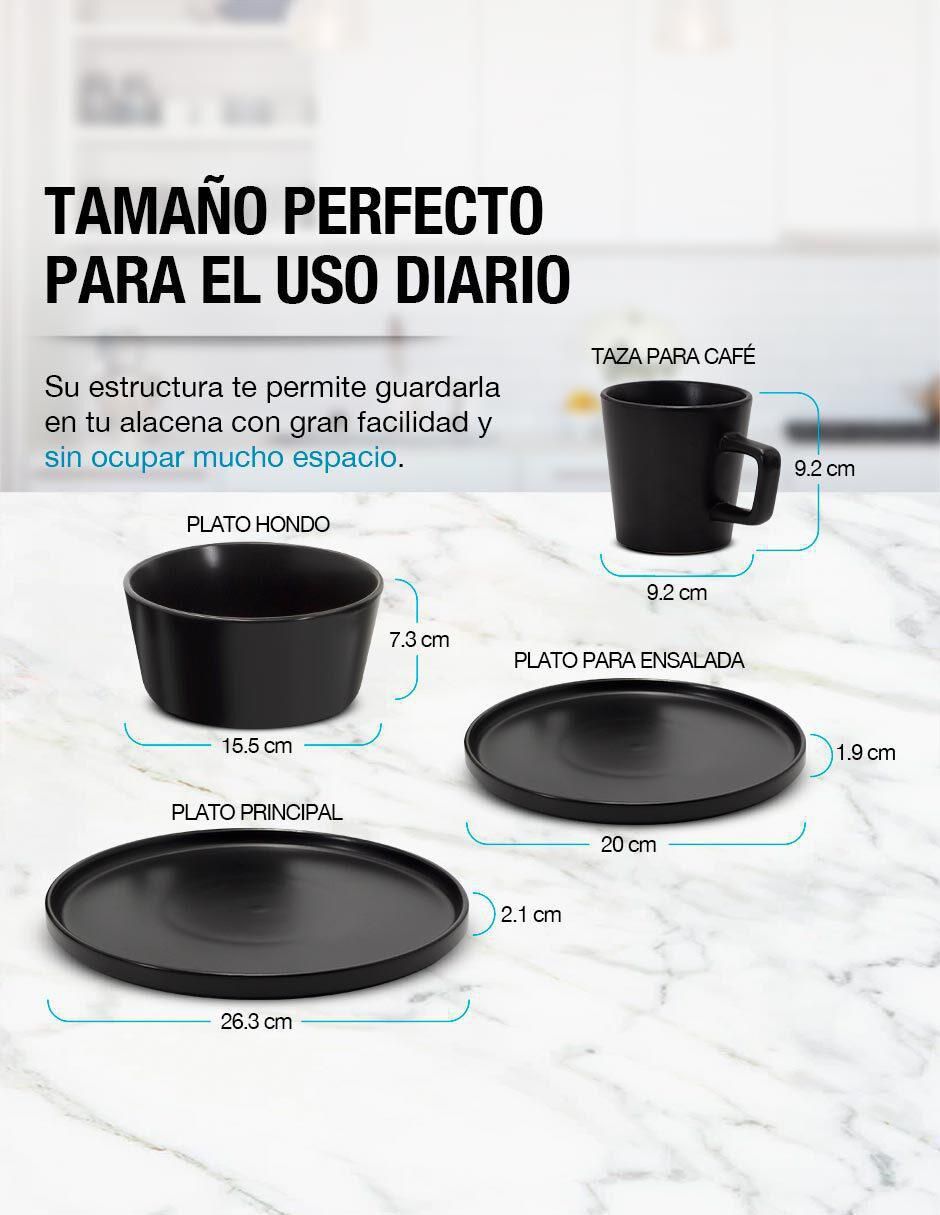 Vajilla cerrada casa litus sin familia no aplica "de" porcelana 16 piezas "piezas"