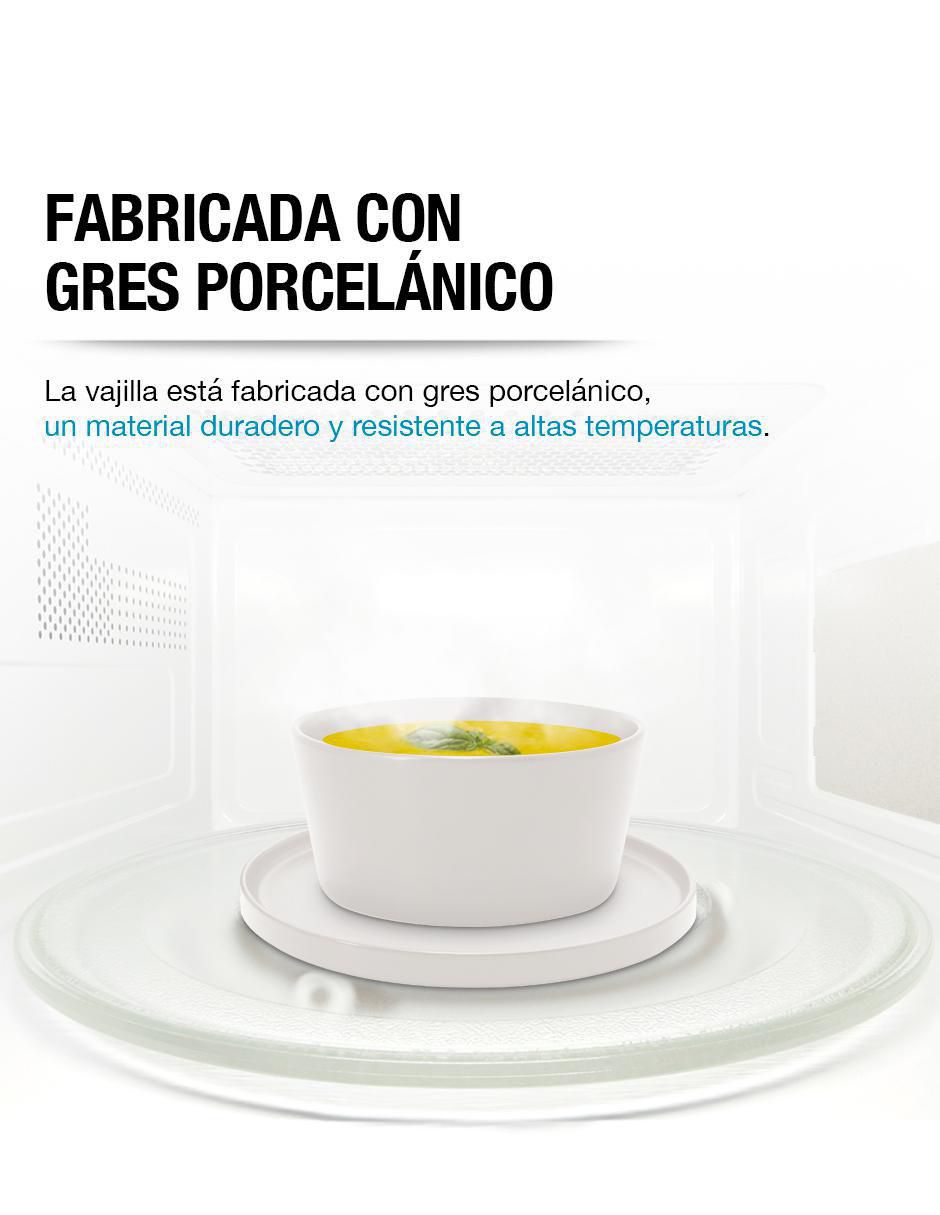 Vajilla cerrada de cerámica para 4 personas 3
