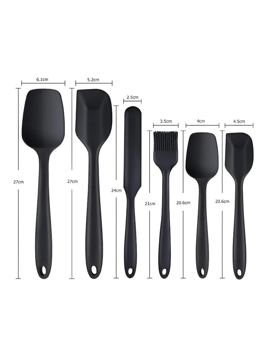 Set espátulas de silicón 4