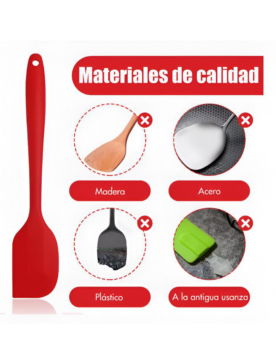 Set espátulas de silicón 2