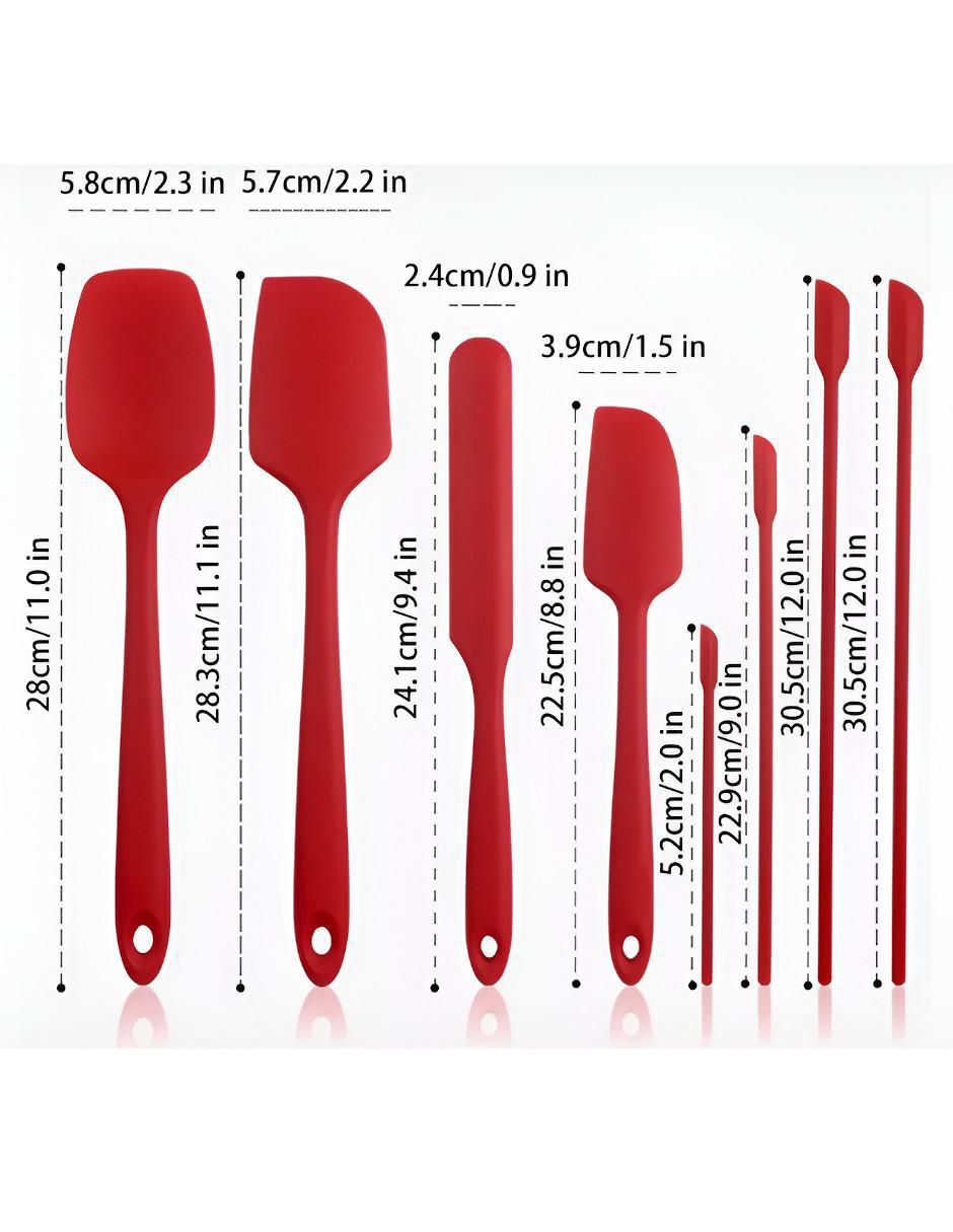 Set espátulas de silicón 5