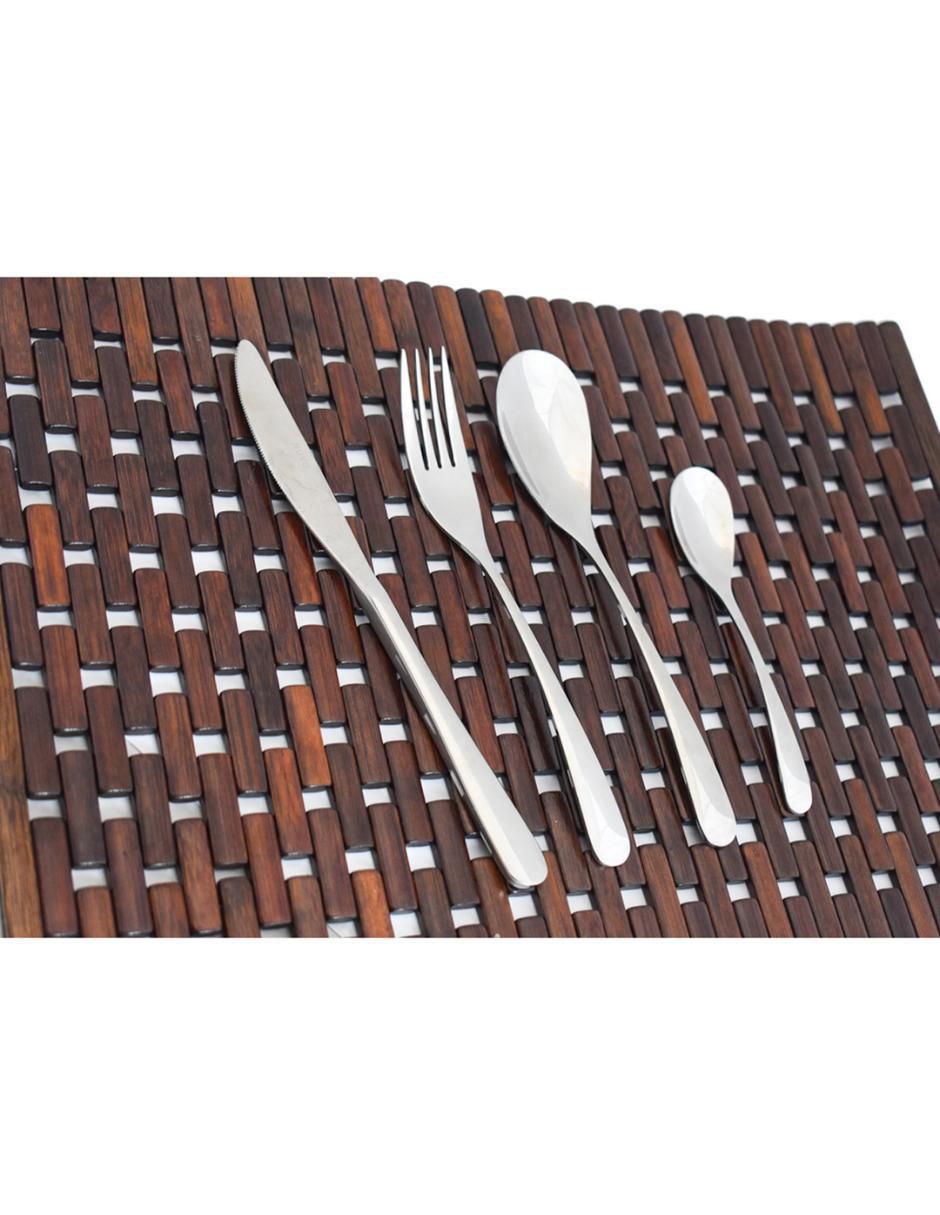 Set cubiertos Estocolmo de acero inoxidable 16 piezas 2