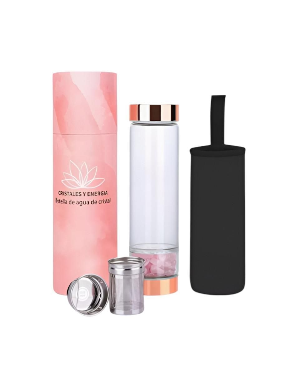 Termo infusor de vidrio con tapa rosca 450 ml 2