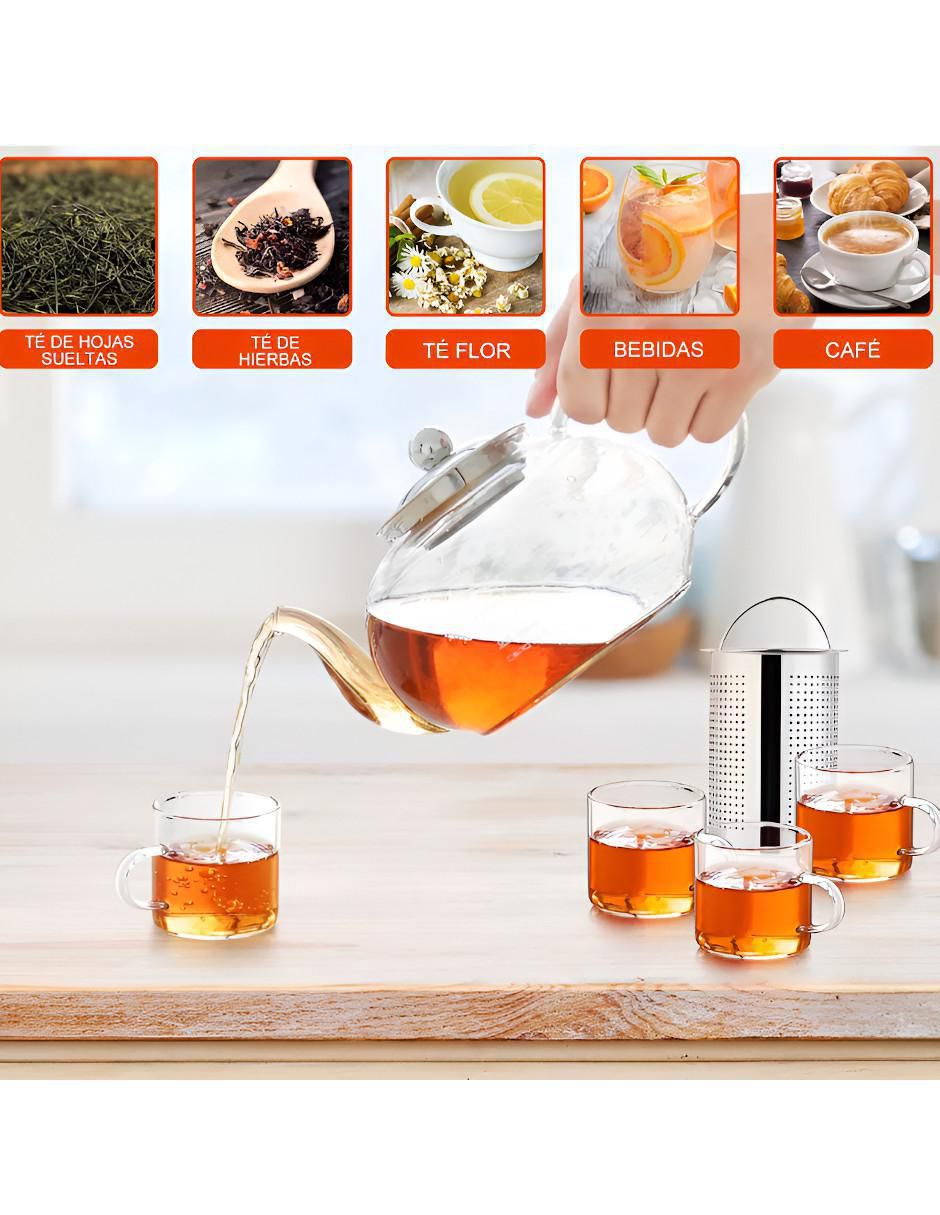 Tetera infusora de vidrio 2