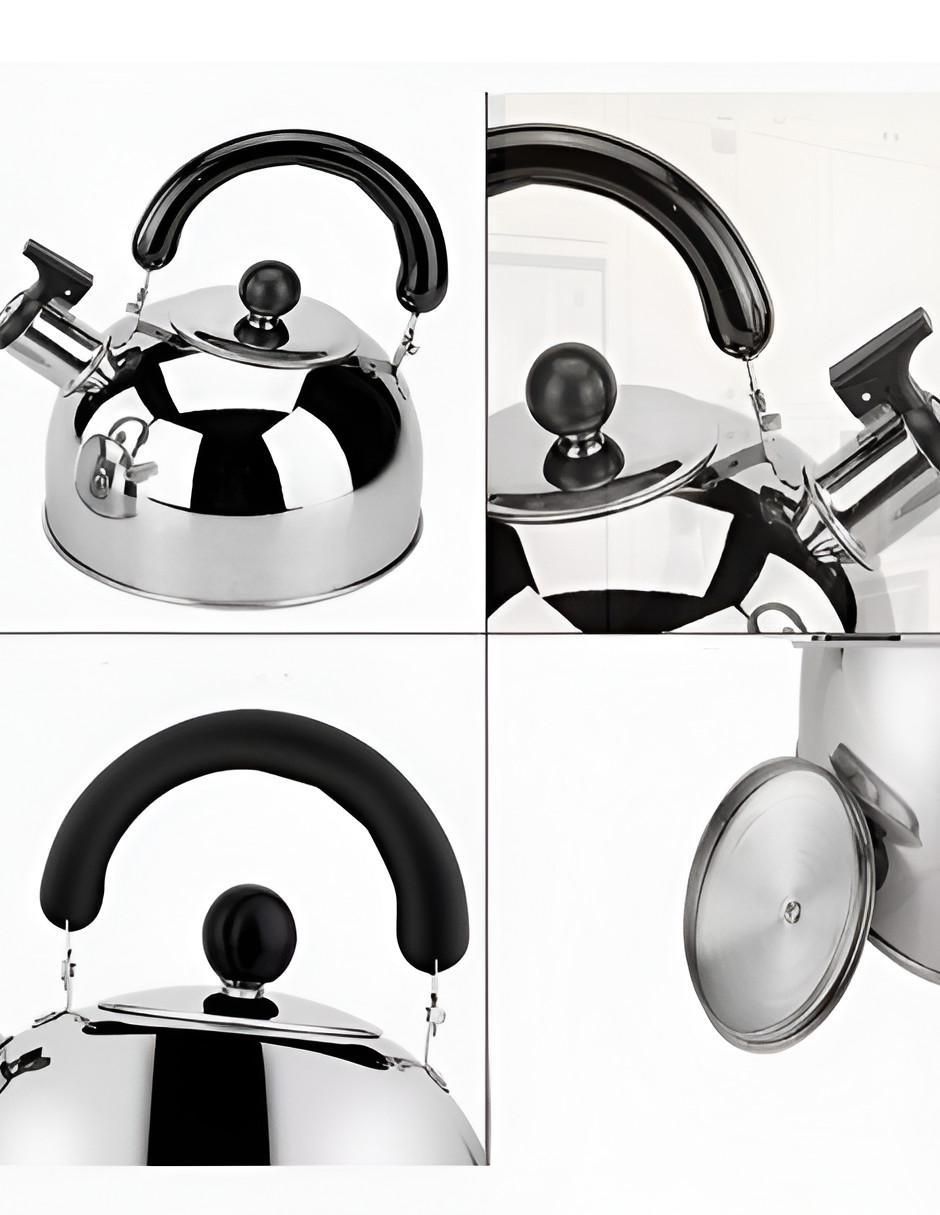 Tetera silbadora de acero inoxidable 2