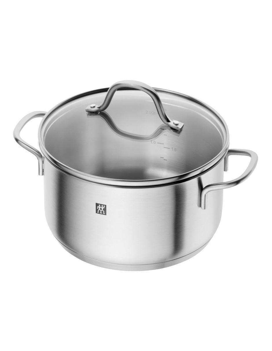 Batería de cocina Flow de acero inoxidable 9 piezas 3