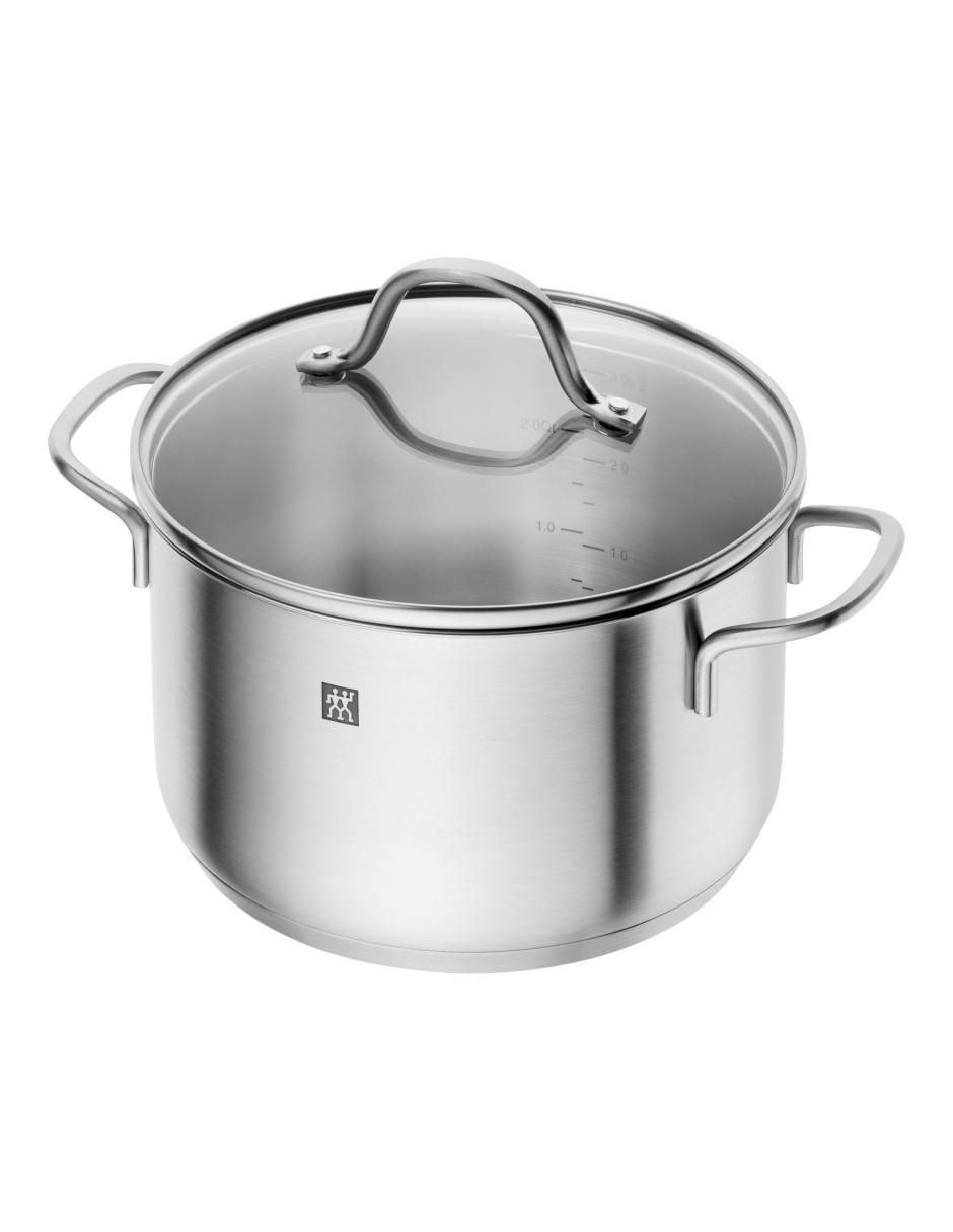 Batería de cocina Flow de acero inoxidable 9 piezas 5