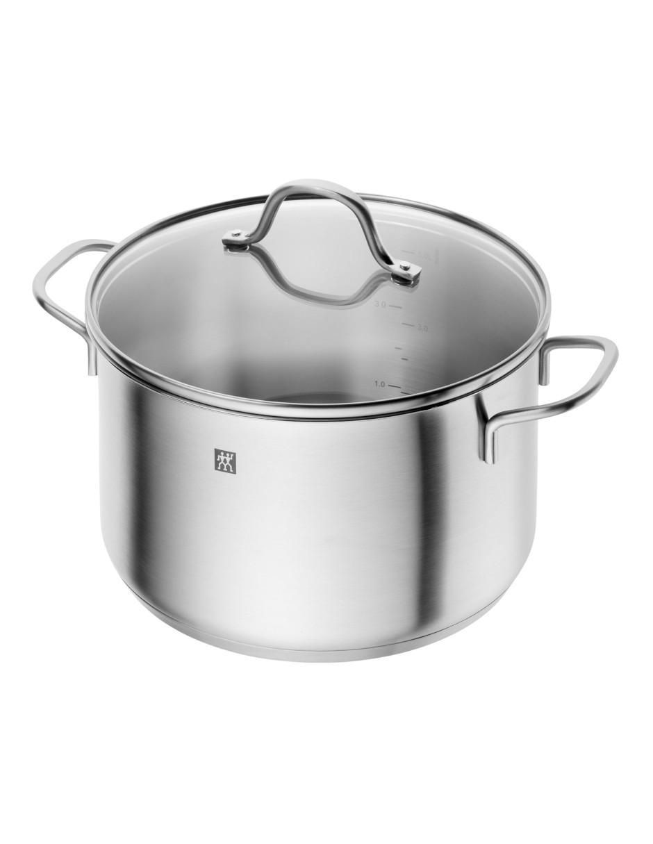 Batería de cocina Flow de acero inoxidable 9 piezas 6
