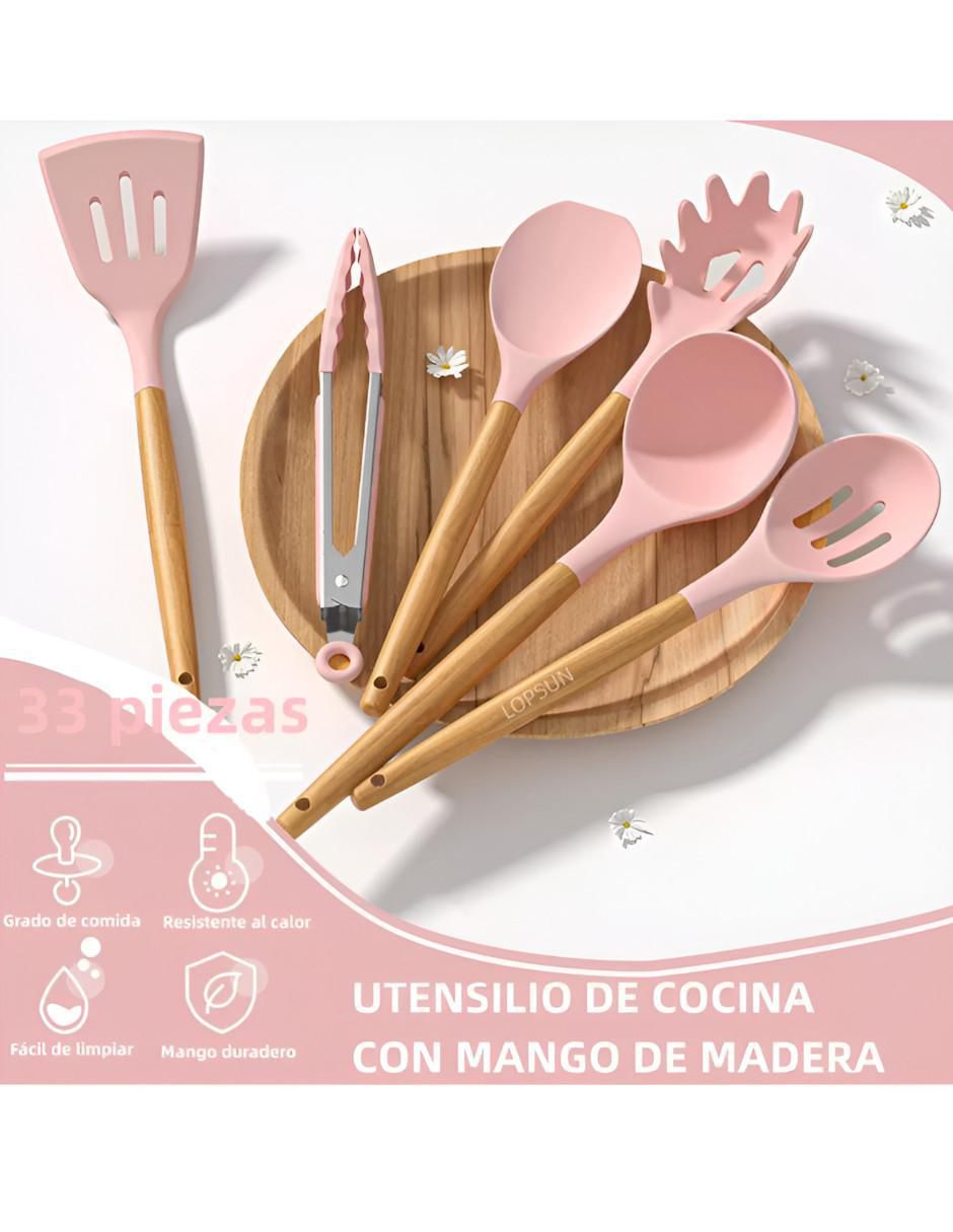 Set espátulas silicón 5