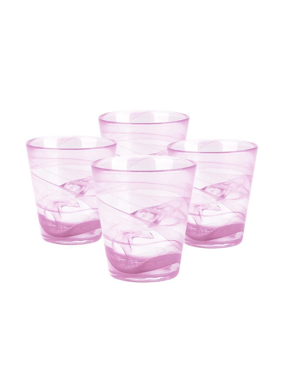 Set vasos Ideen de cristal templado con 4 piezas